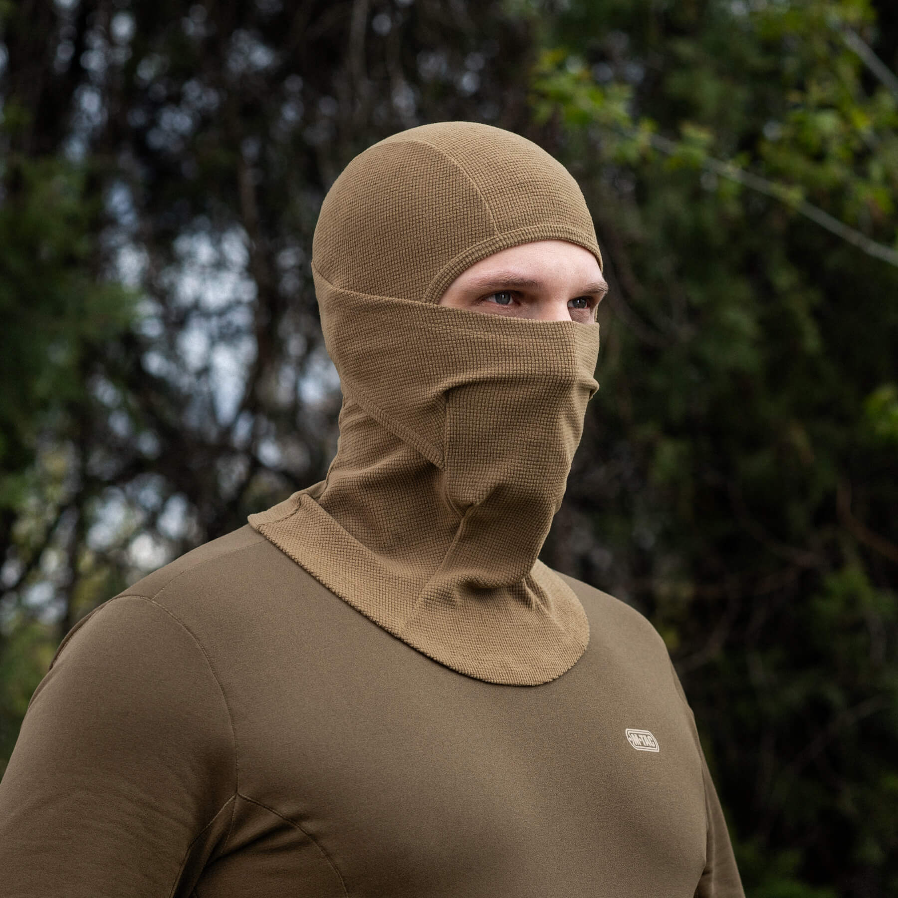 M-Tac балаклава-ниндзя Pro микрофлис рип-стоп Tan — 9