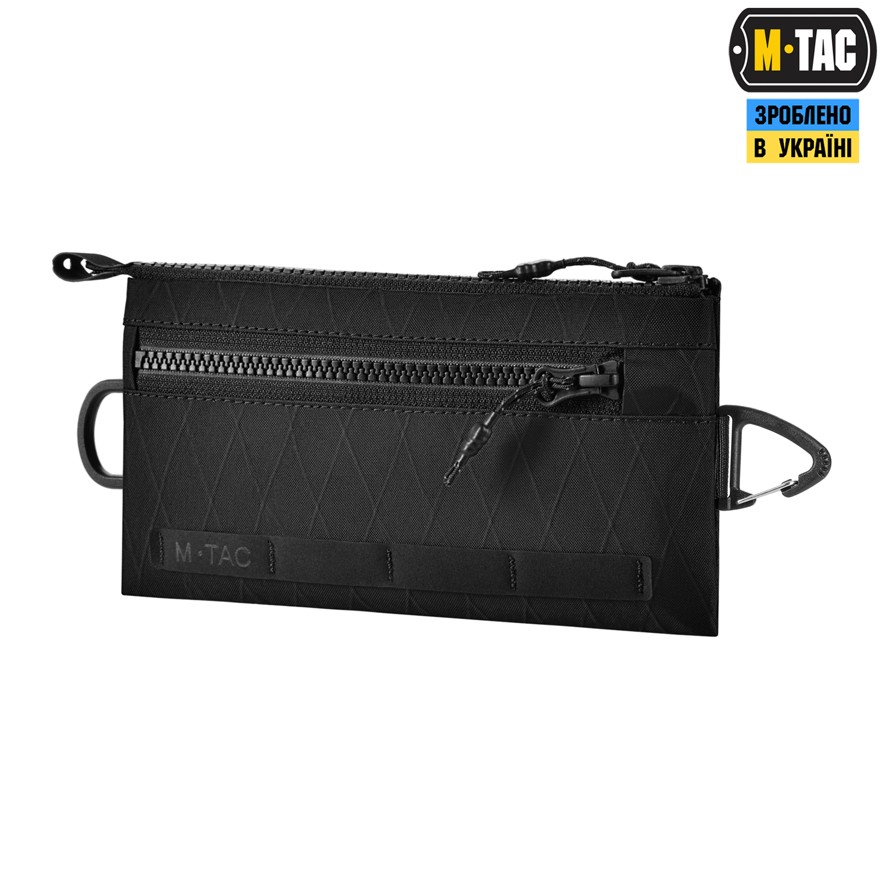 M-Tac кошелек горизонтальный с карабином X-Pac Elite Black — 2
