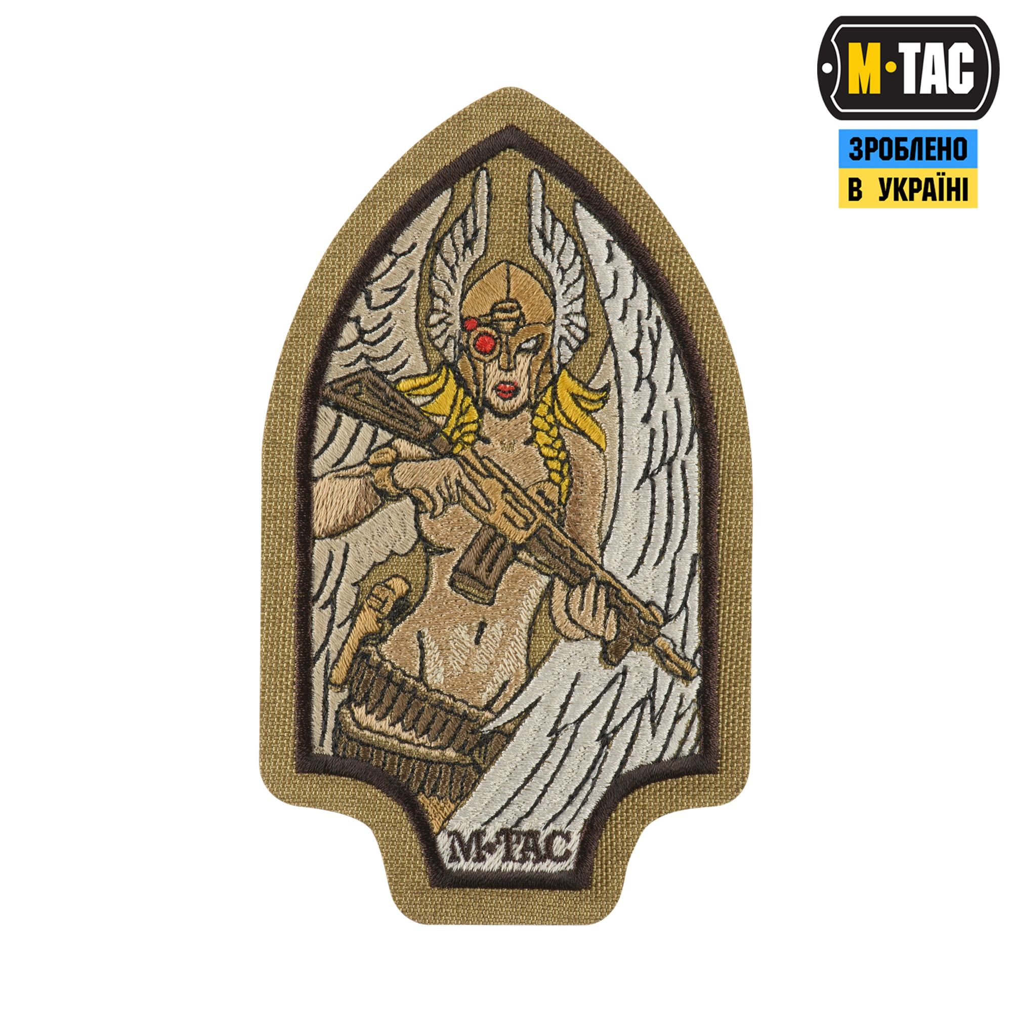 M-Tac нашивка Valkyrie (вышивка) Coyote — 2