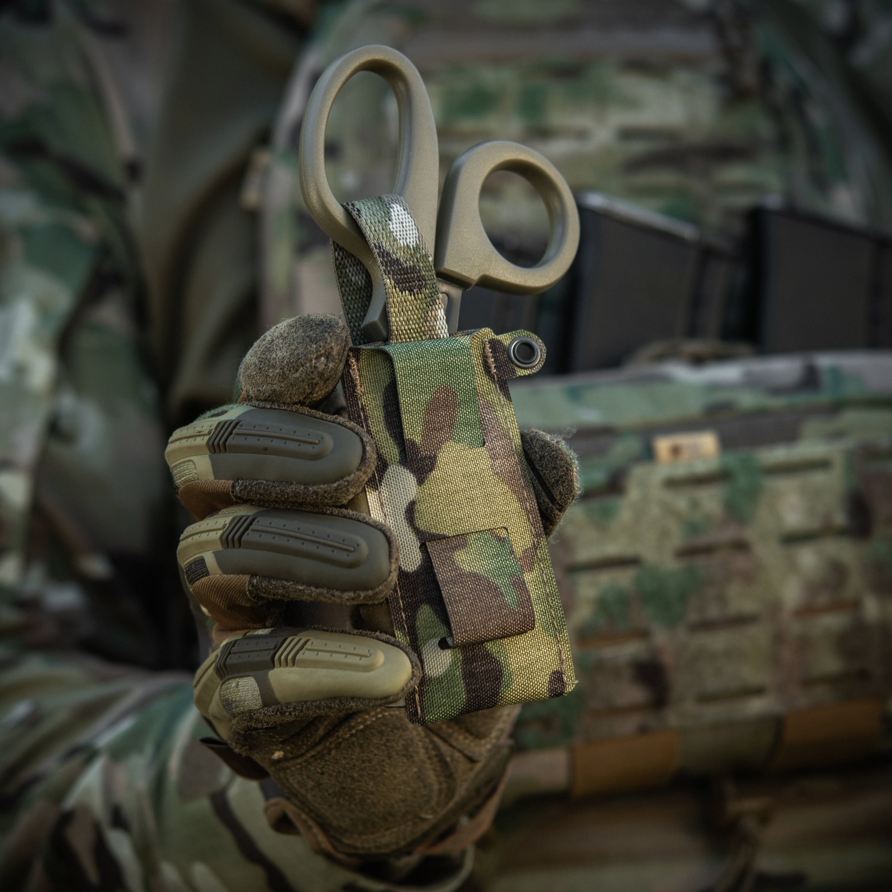 M-Tac подсумок под медицинские ножницы Laser Cut Multicam — 19