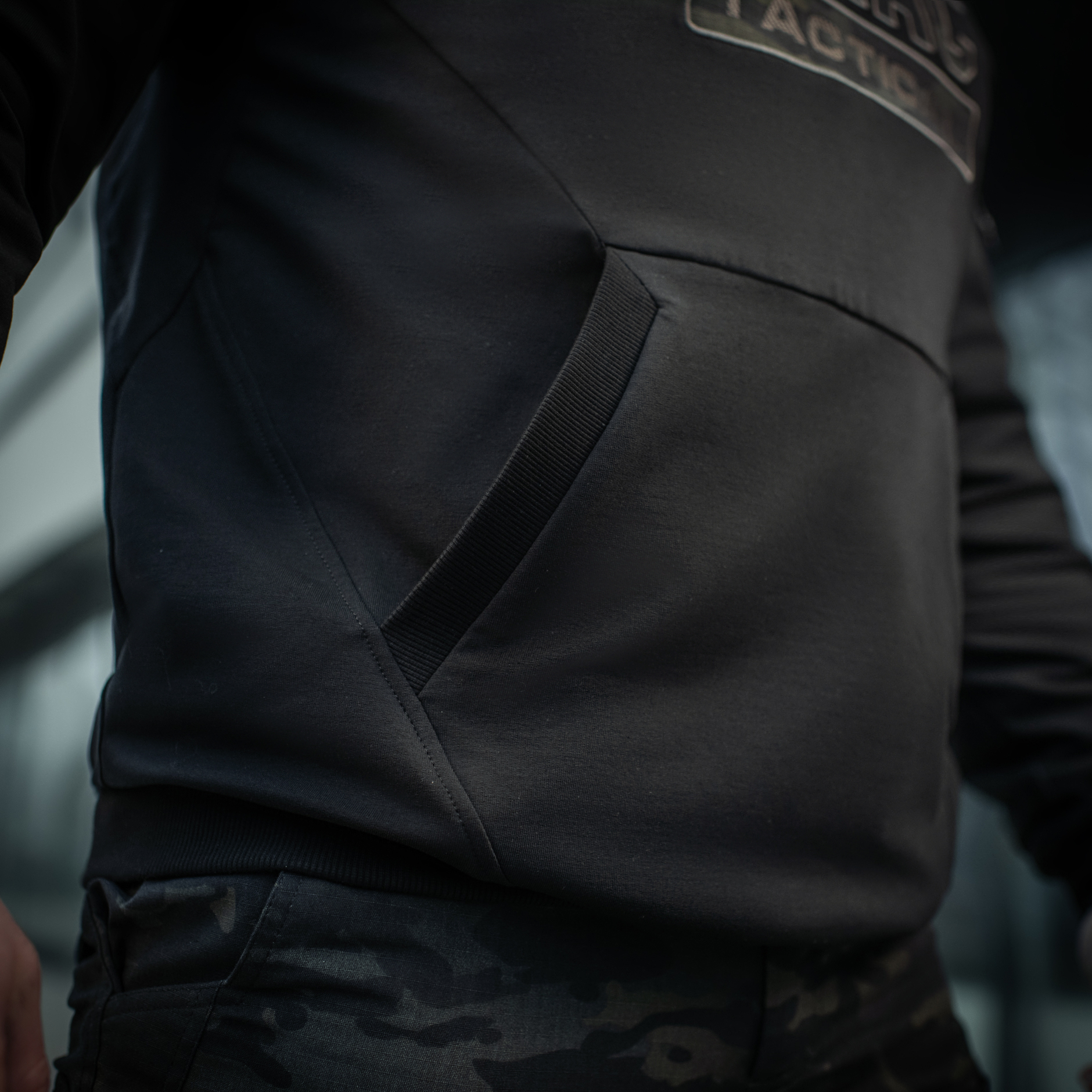 M-Tac кофта Hoodie Combat Black Multicam — 19
