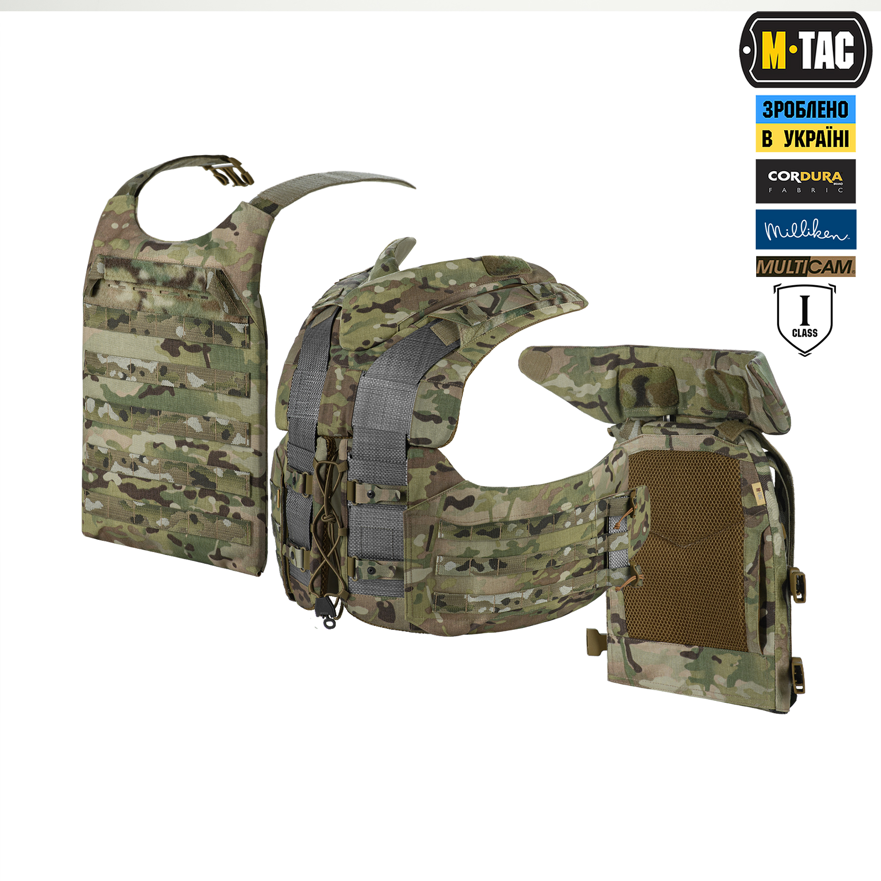 M-Tac Plate Carrier CORSET Elite FAST (розмір плити М) Multicam — 5