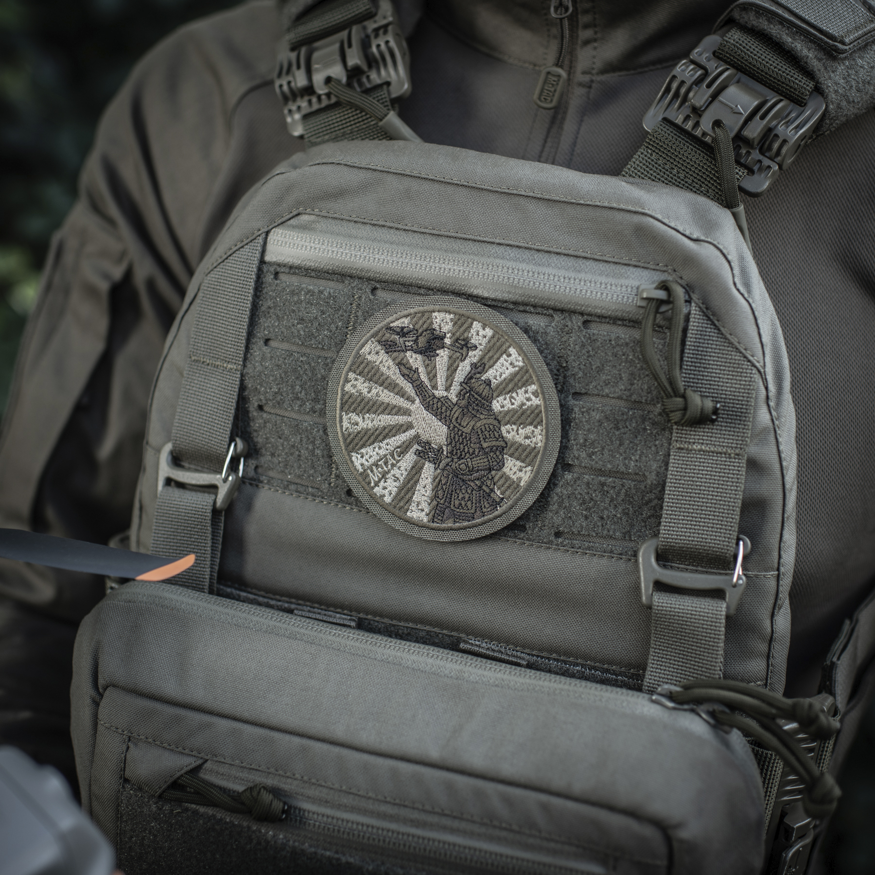 M-Tac нашивка Шлях Самурая (вышивка) Olive/Ranger Green — 11