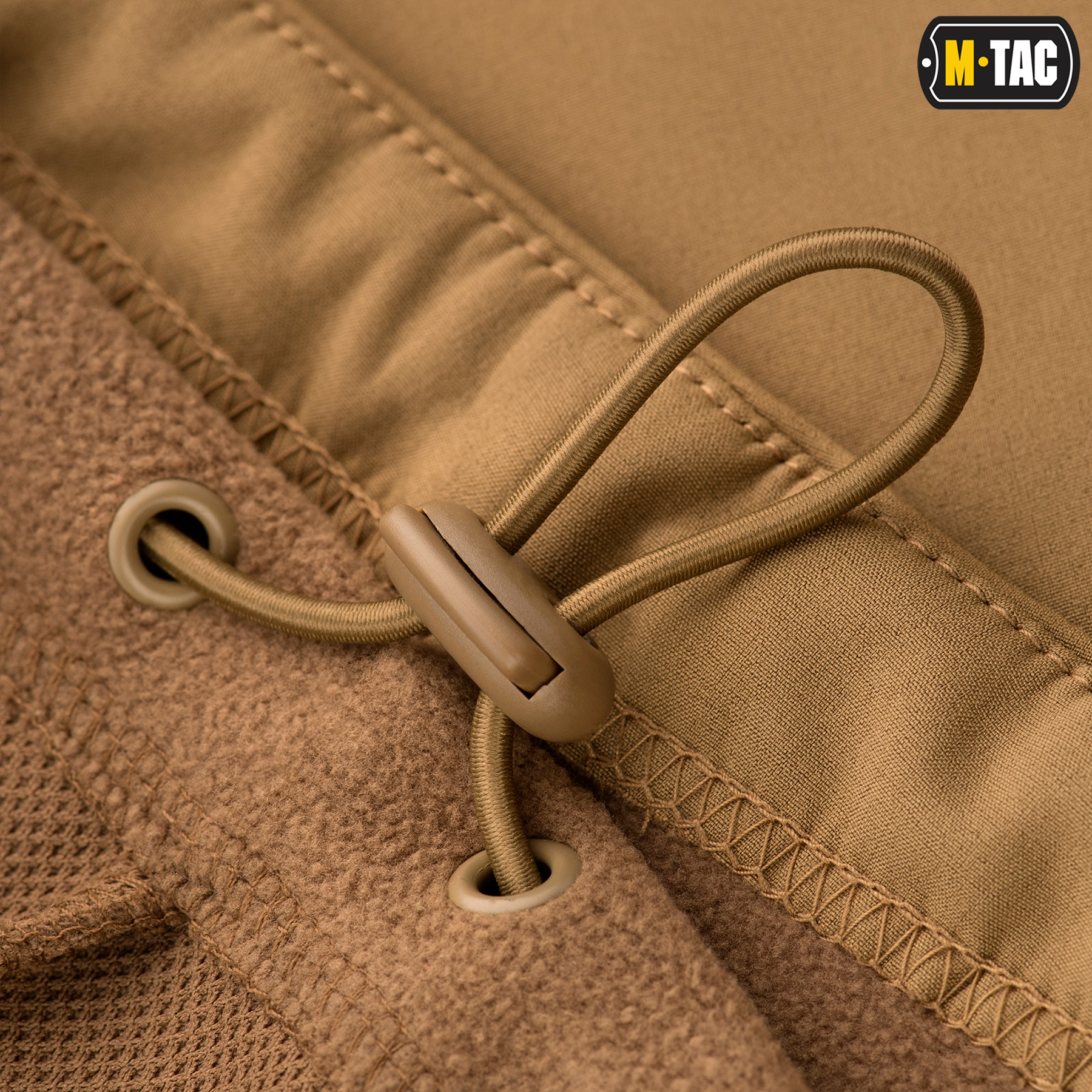 M-Tac куртка Soft Shell с подстежкой Coyote — 13