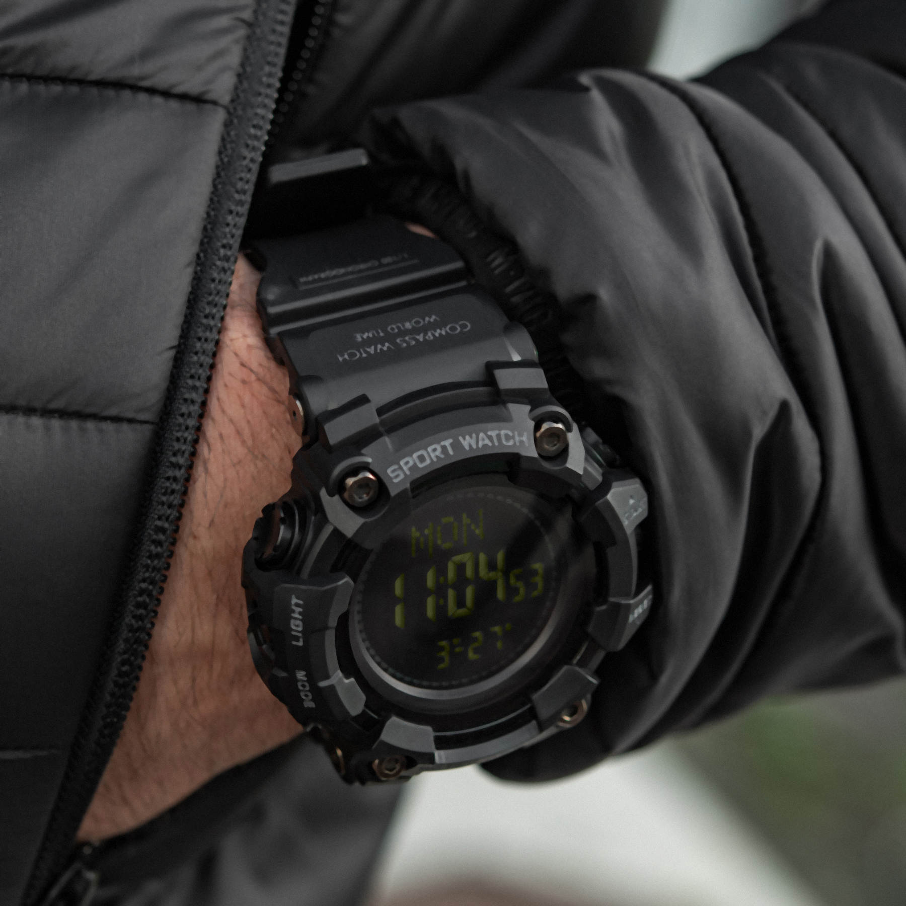M-Tac часы тактические 2037 Black — 11