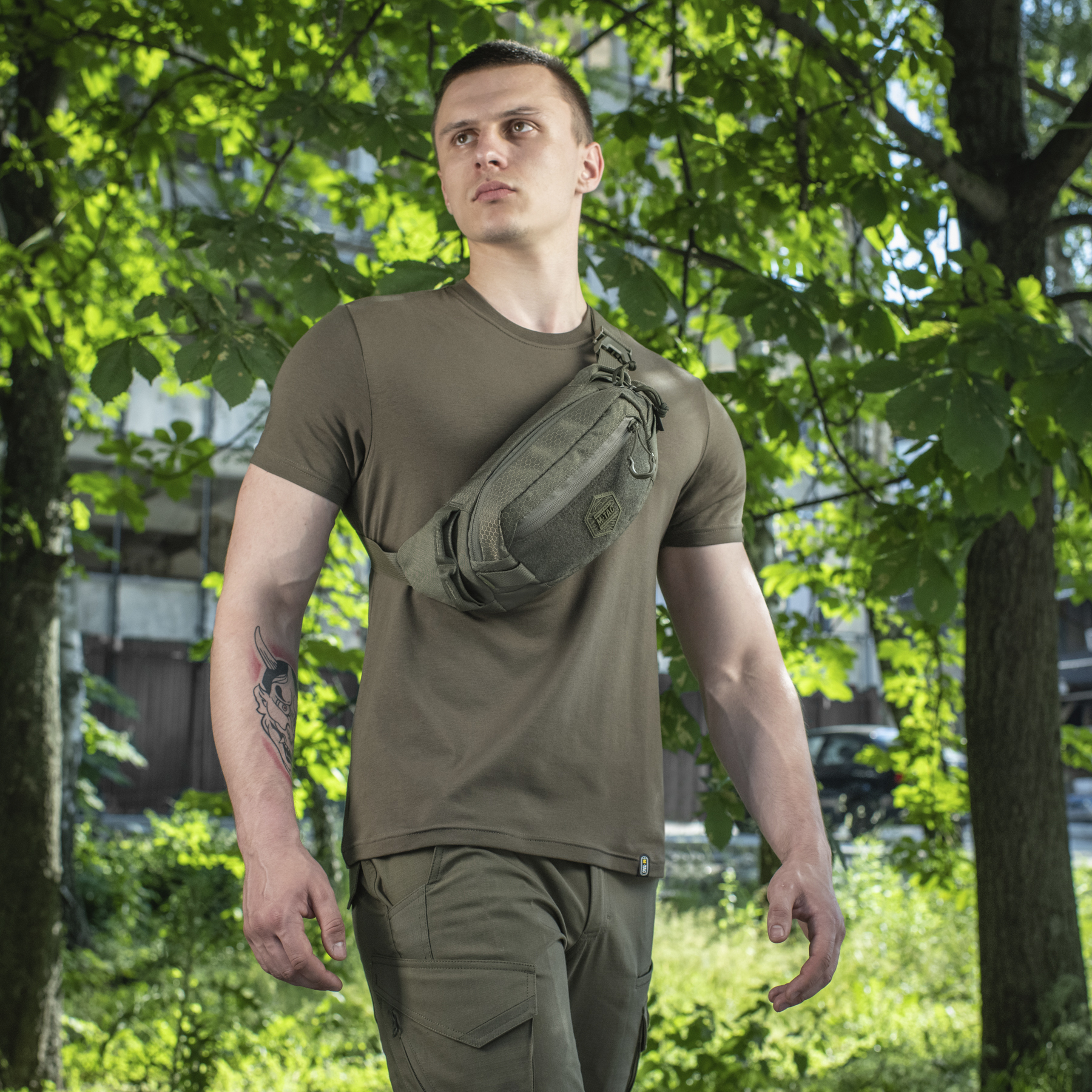 M-Tac сумка Waist Bag Elite Hex Ranger Green — 10