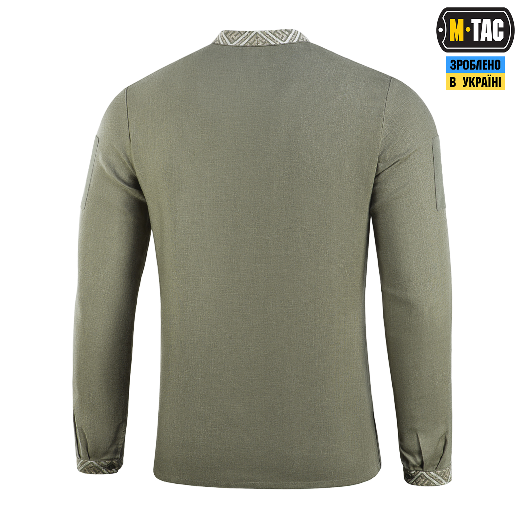 M-Tac вышиванка тактическая 100% лён тип 2 олива — 5