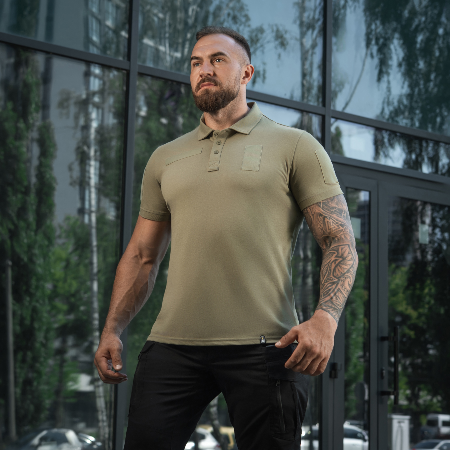 M-Tac поло тактическое 65/35 Tan — 7