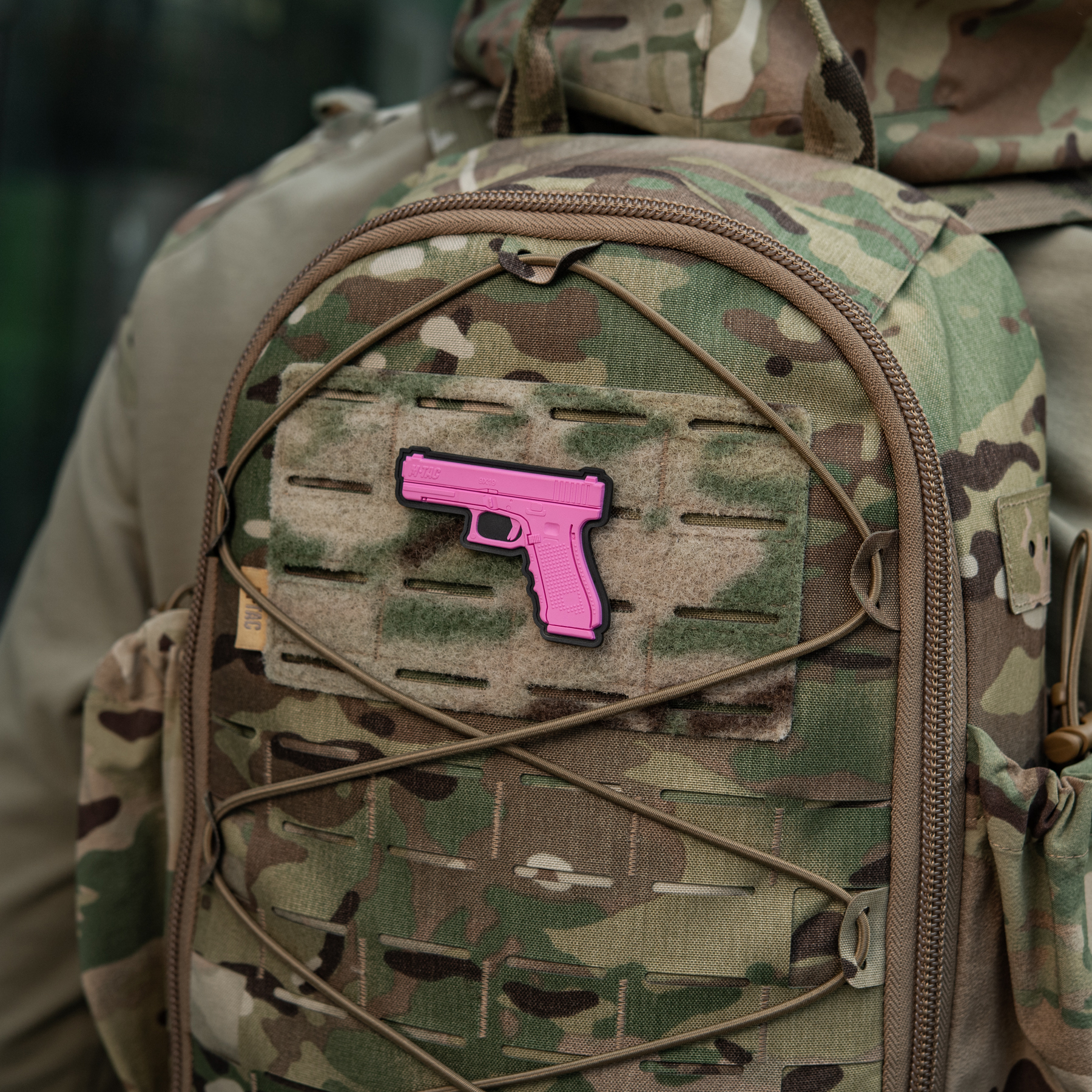 M-Tac нашивка Glock Pink — 14