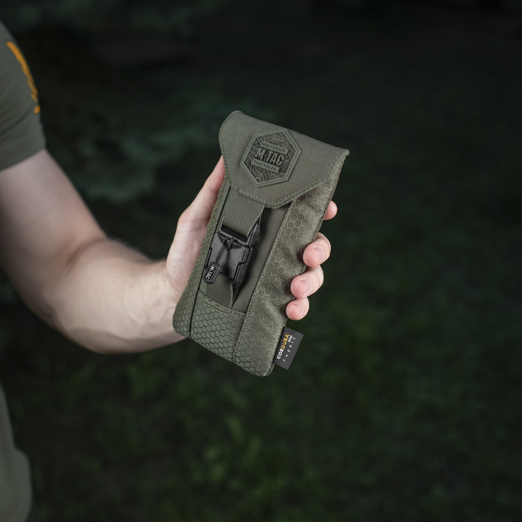 M-Tac подсумок для смартфона Elite Large Hex Ranger Green — 17