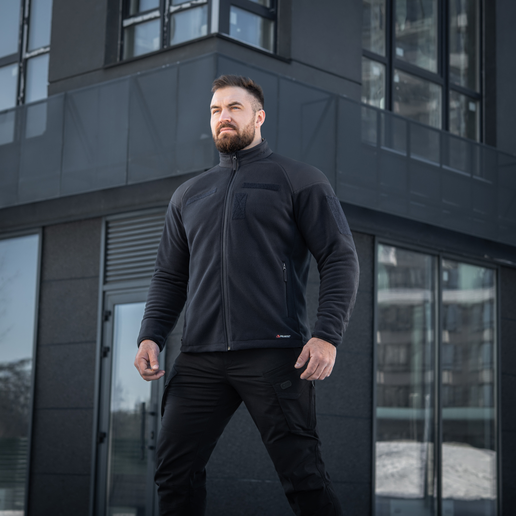 M-Tac куртка Combat Fleece Polartec Jacket Dark Navy Blue — 9