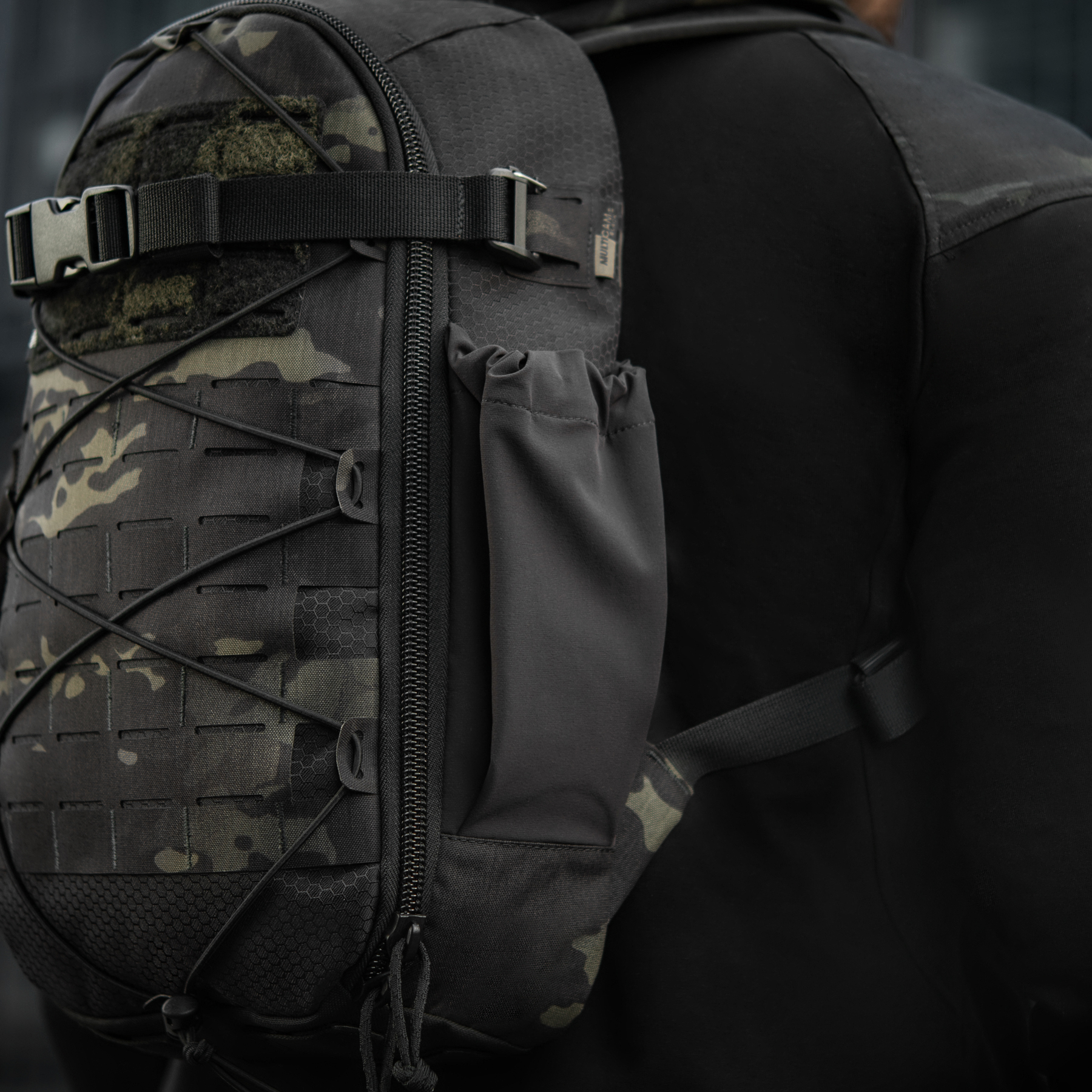 M-Tac рюкзак Sturm с эргономичными лямками Elite Multicam Black — 19