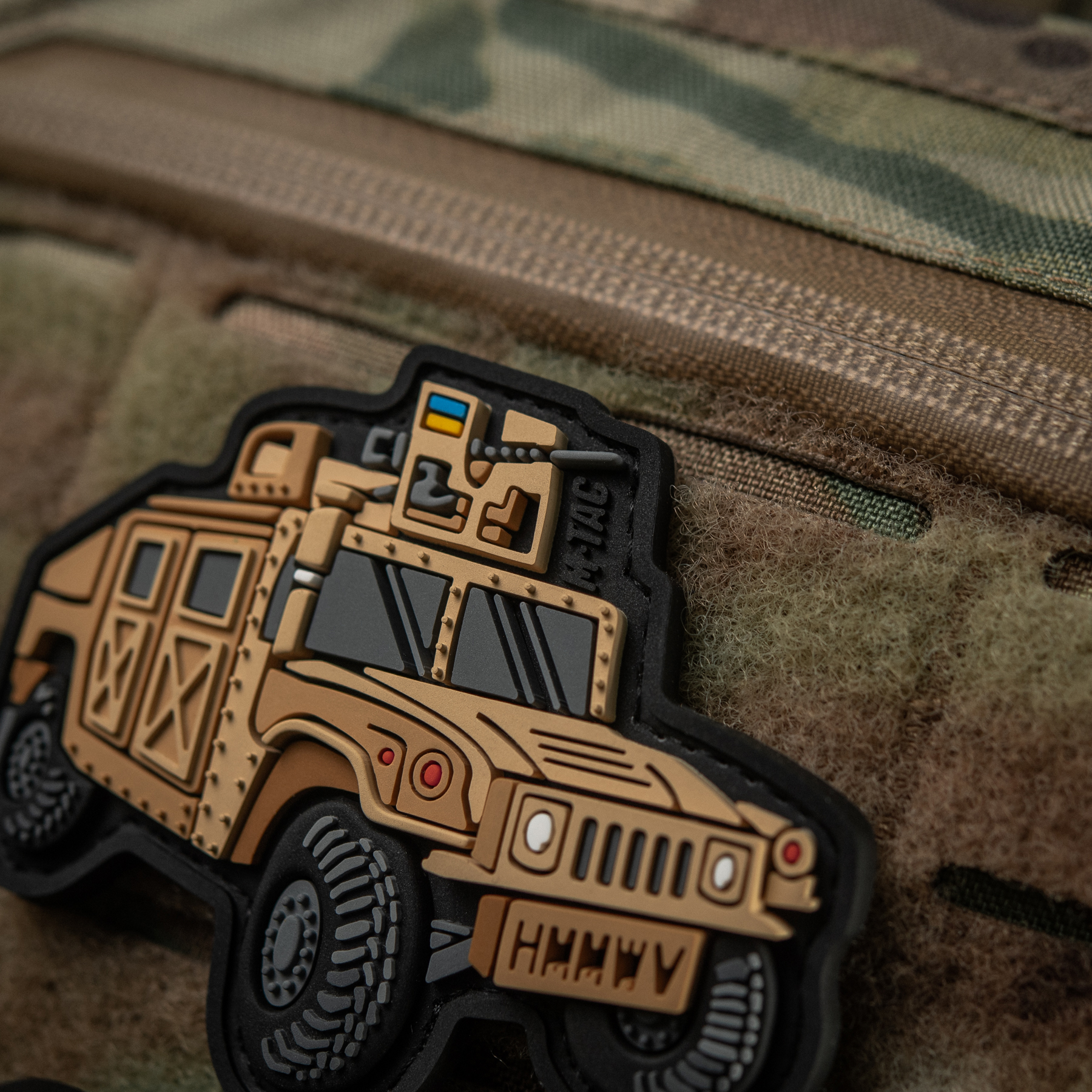 M-Tac нашивка HMMWV (PVC) coyote — 5
