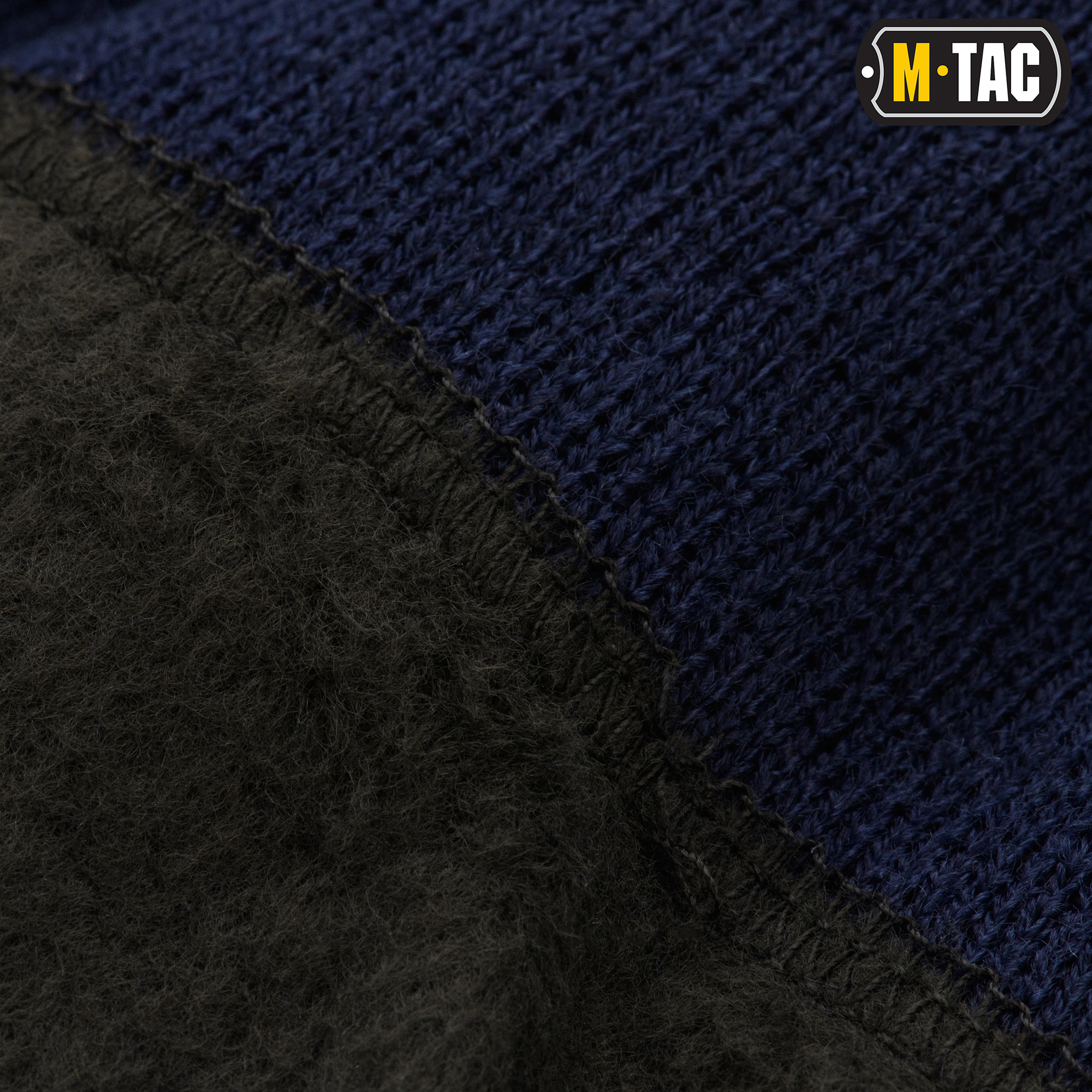 M-Tac шапка ДСНС тонкая вязка 100% акрил Dark Navy Blue — 9