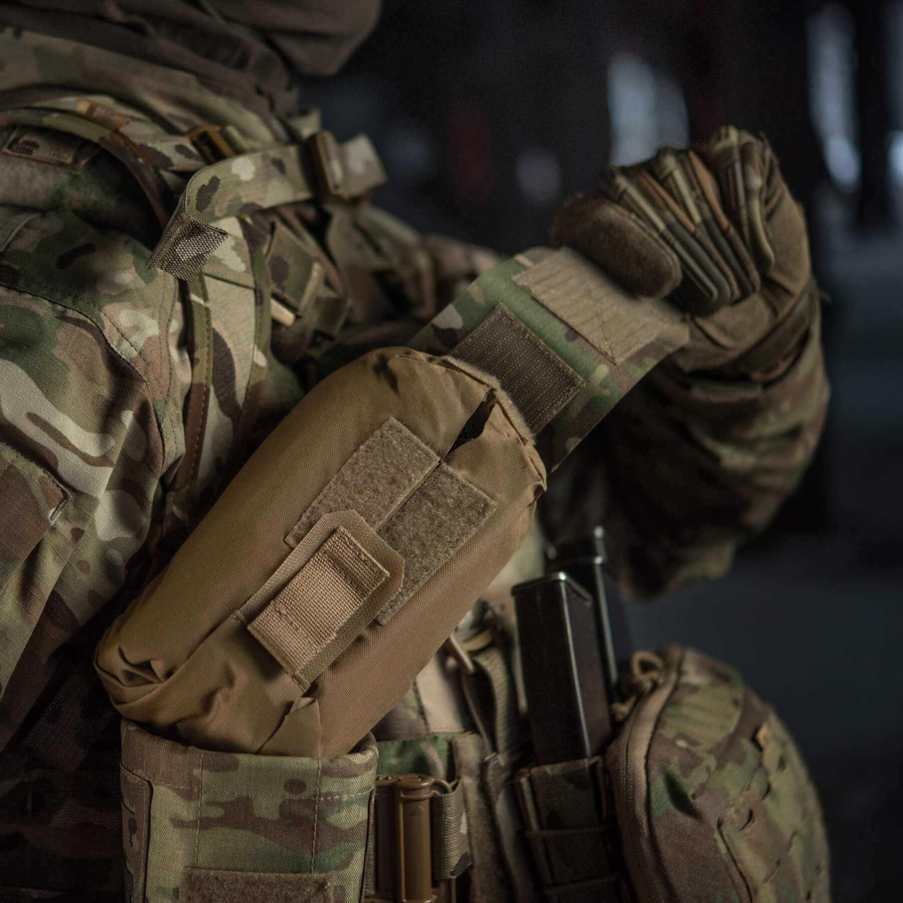M-Tac подсумок медицинский вертикальный Small Gen.II Elite Multicam — 24