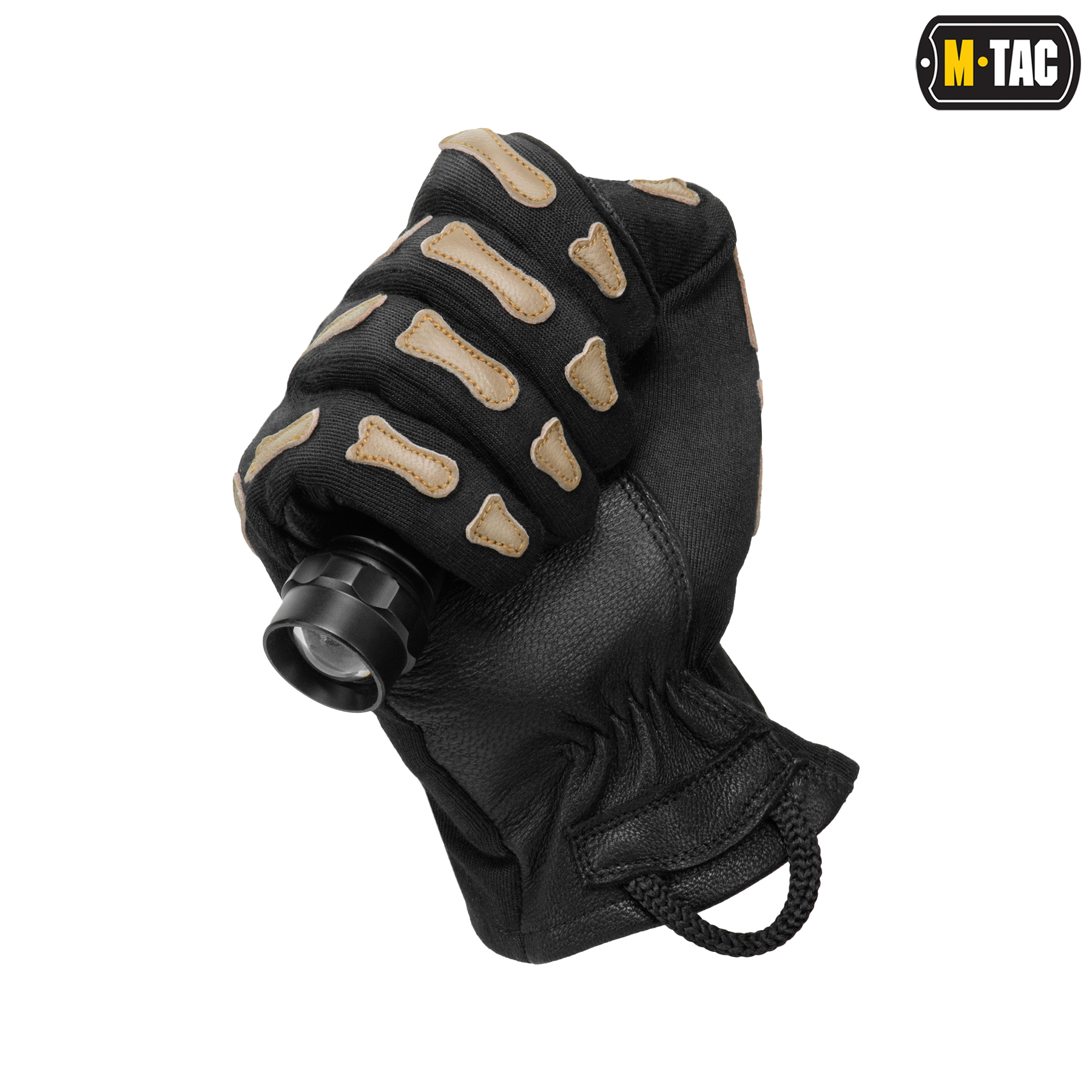 M-Tac перчатки Skeleton Nomex Black/Coyote — 6