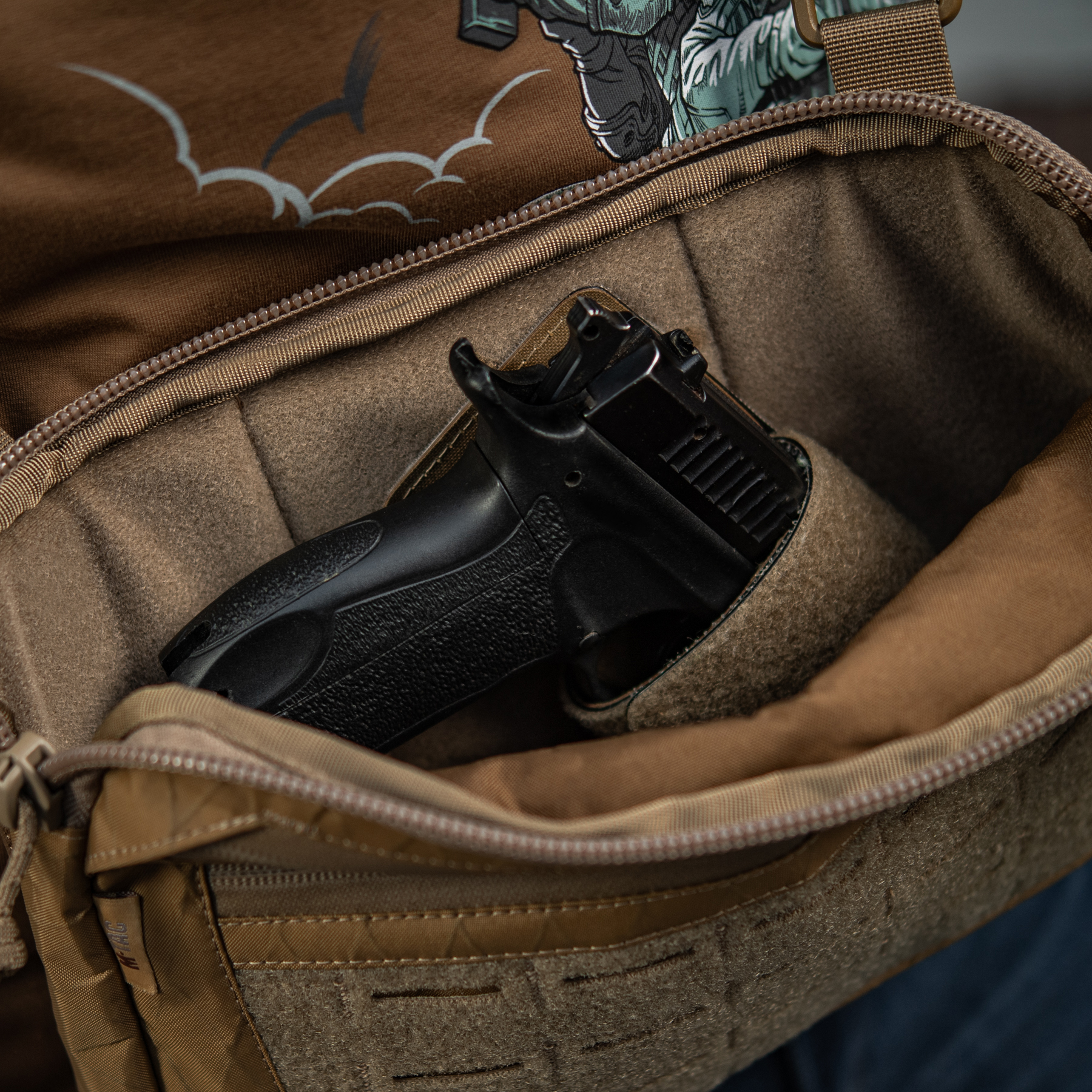 M-Tac сумка Admin Bag Medium X-Pac Elite з липучкою Coyote — 26
