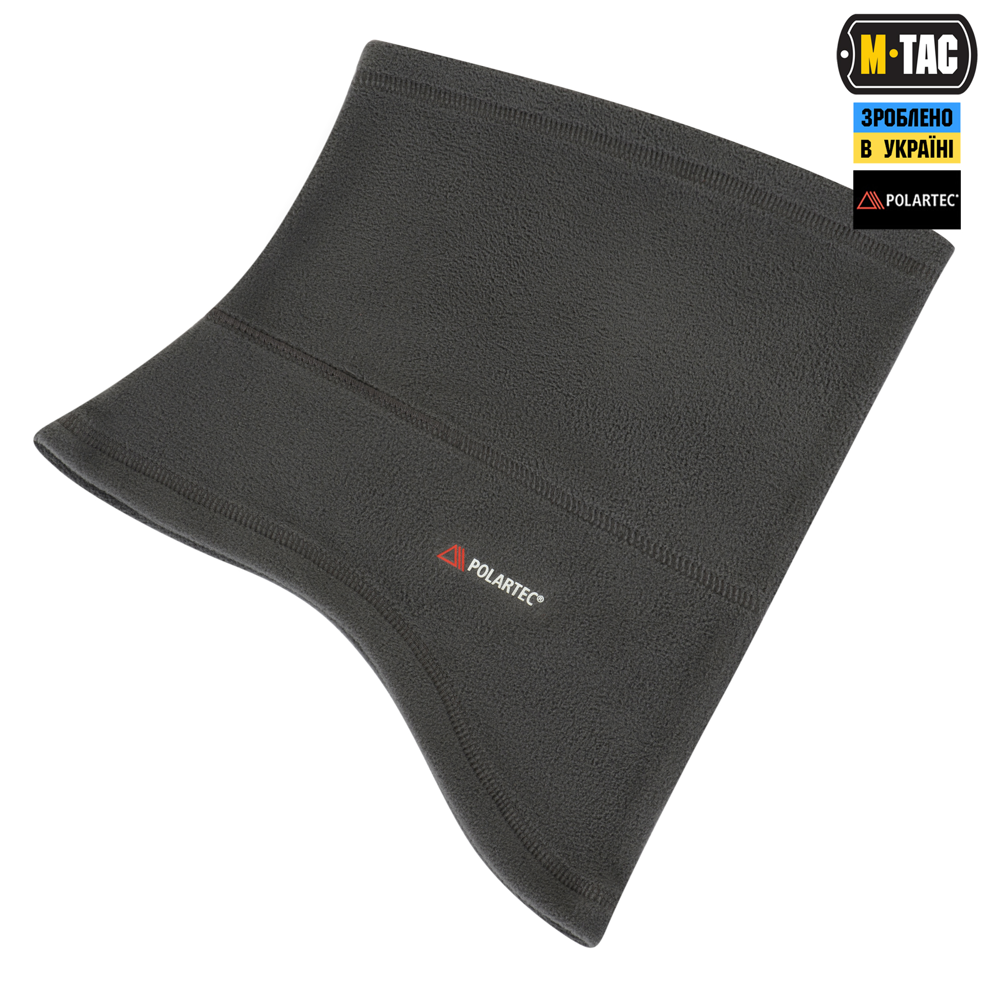M-Tac шарф-труба анатомический Polartec Dark Grey () — 4