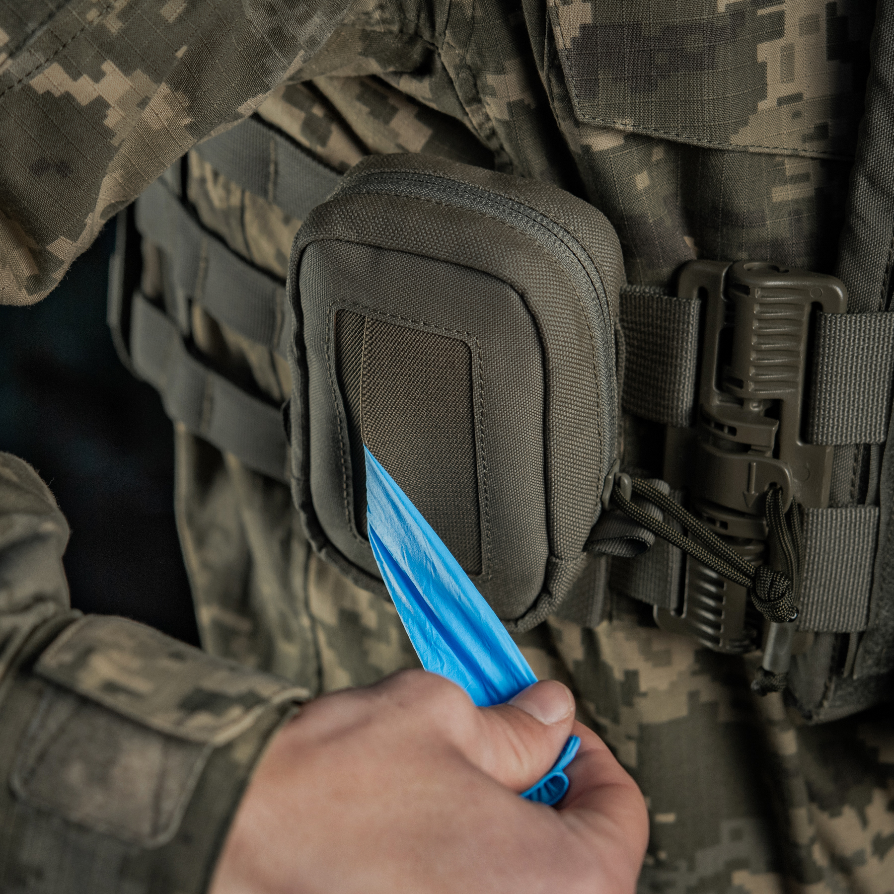 M-Tac подсумок для медицинских перчаток Elite Ranger Green — 19
