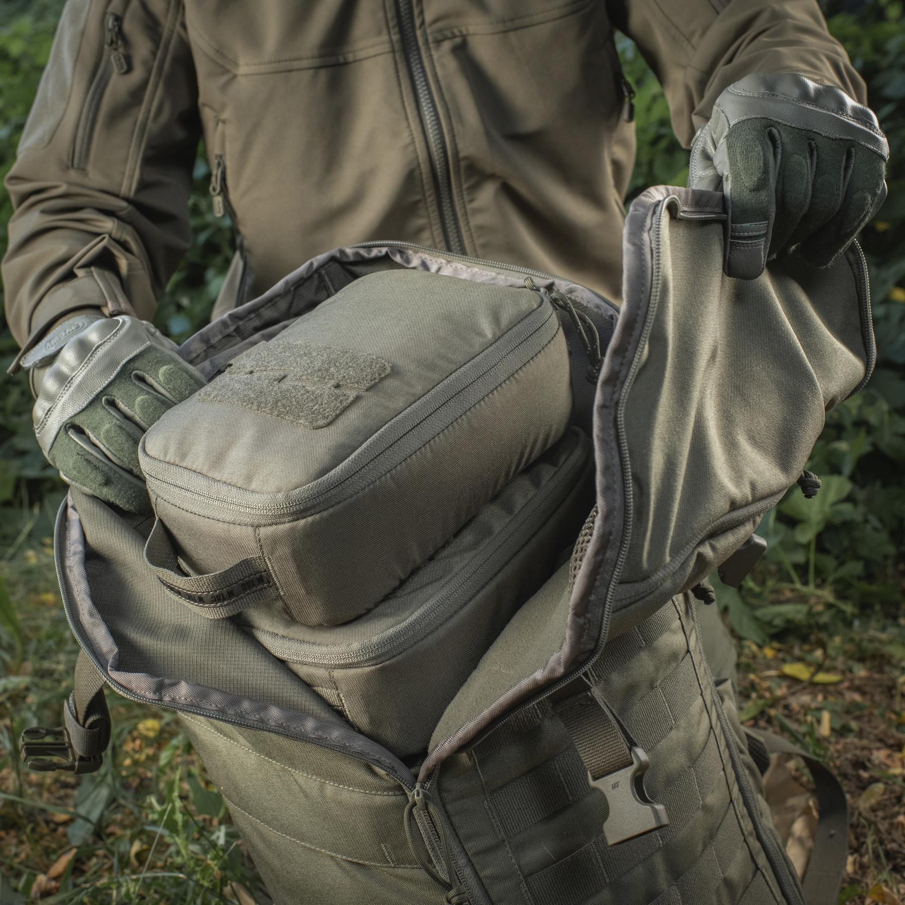M-Tac органайзер утилитарный Elite Small (22х14 см) Ranger Green — 10