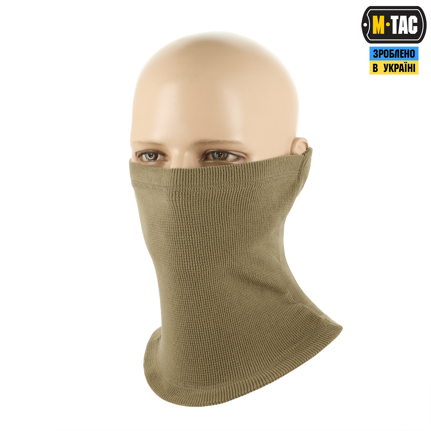 M-Tac балаклава-ниндзя Basic микрофлис рип-стоп Tan — 4
