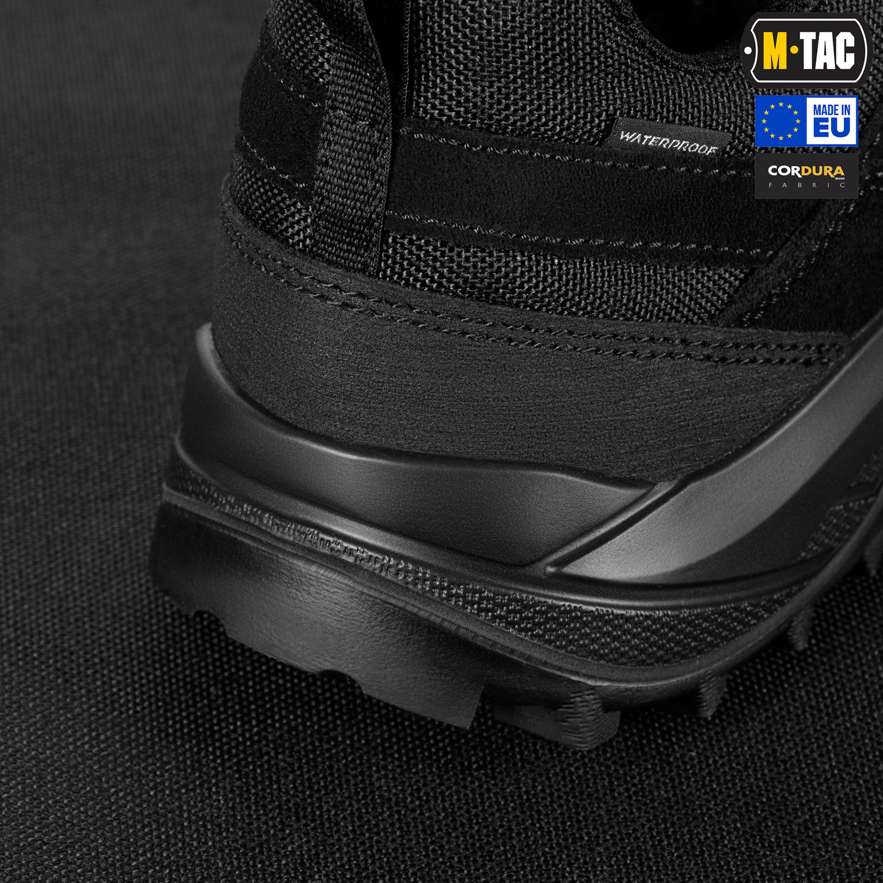 M-Tac кроссовки тактические Combat Black — 11