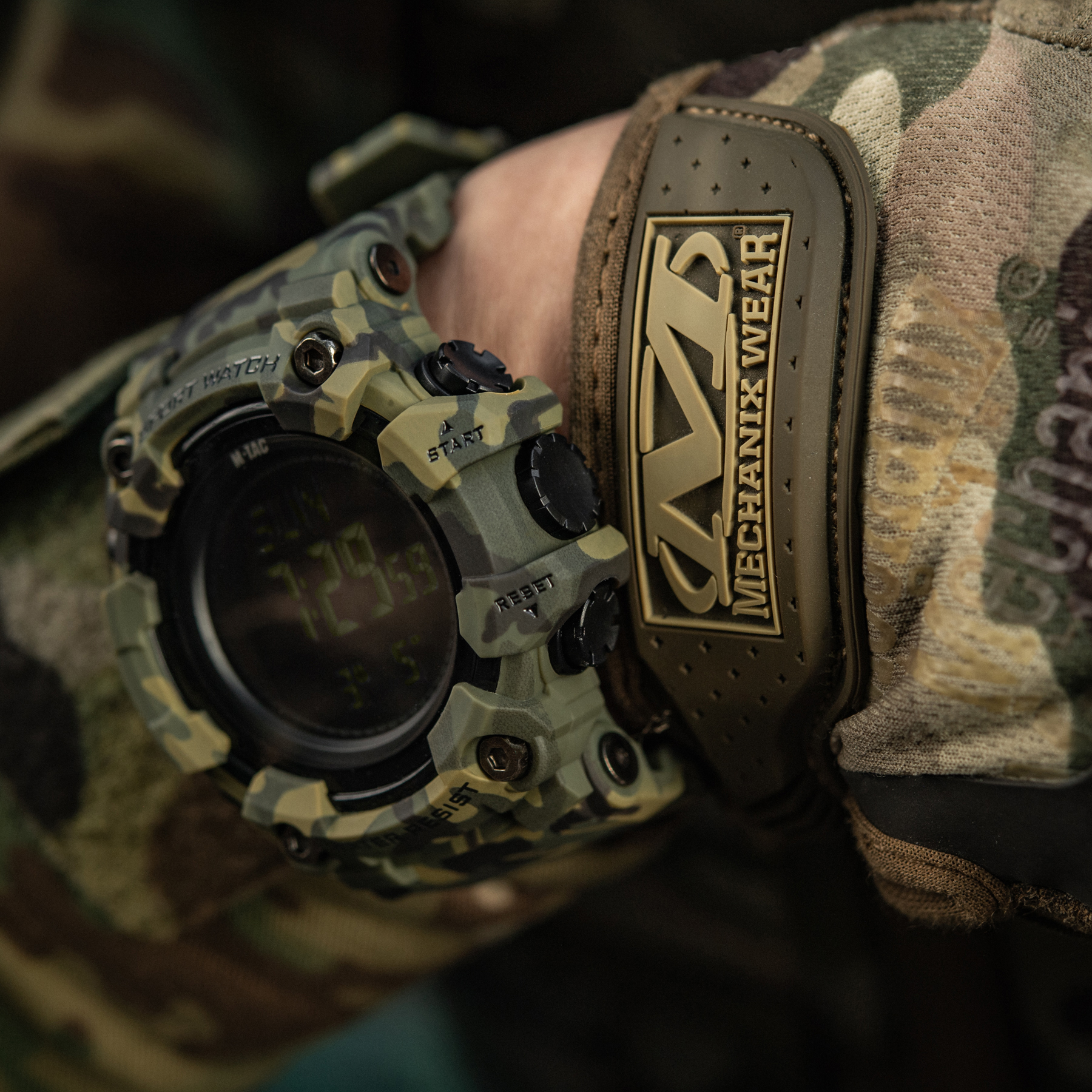 M-Tac часы тактические 2037 Camo — 8
