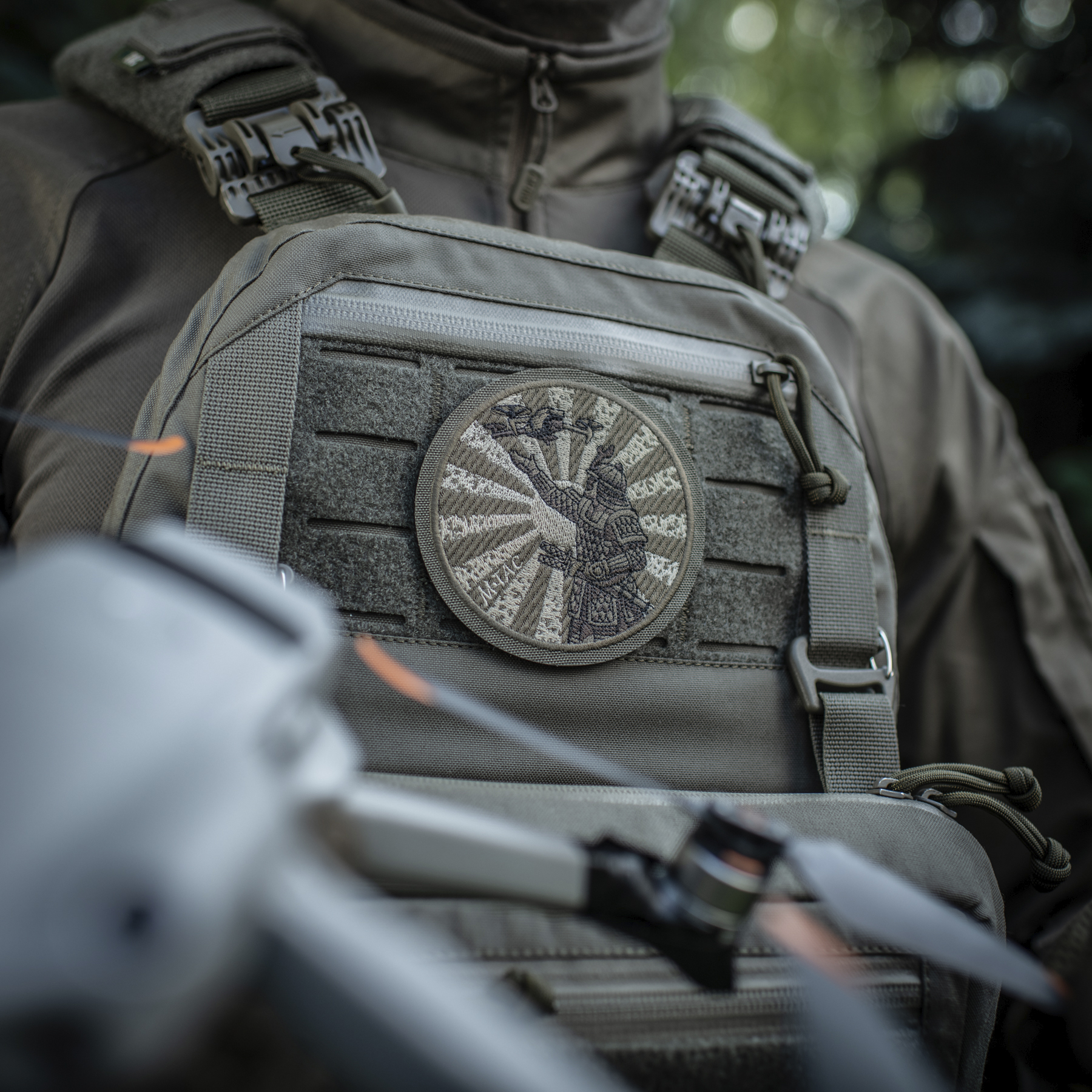 M-Tac нашивка Шлях Самурая (вышивка) Olive/Ranger Green — 9