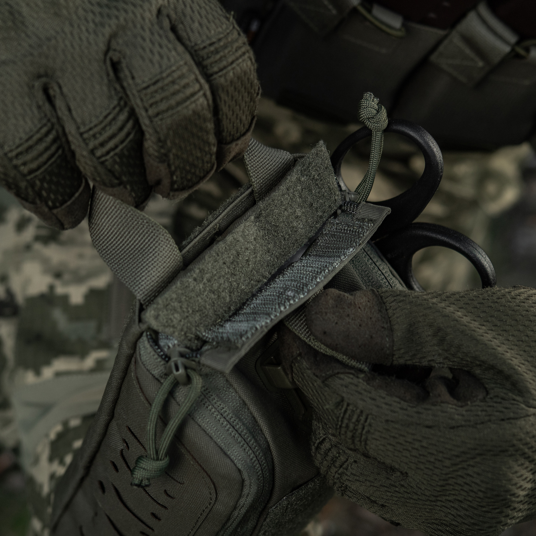 M-Tac подсумок медицинский Elite Rip Off Gen.II Ranger Green — 34