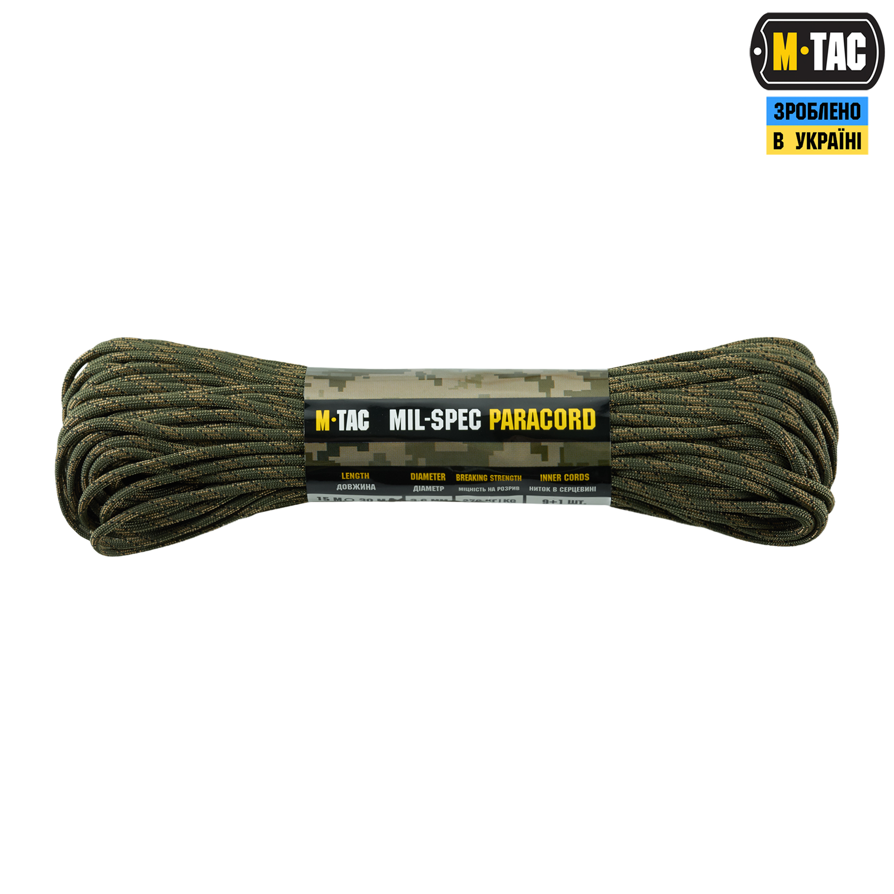M-Tac паракорд 550 mil-spec 30m Officer — 2