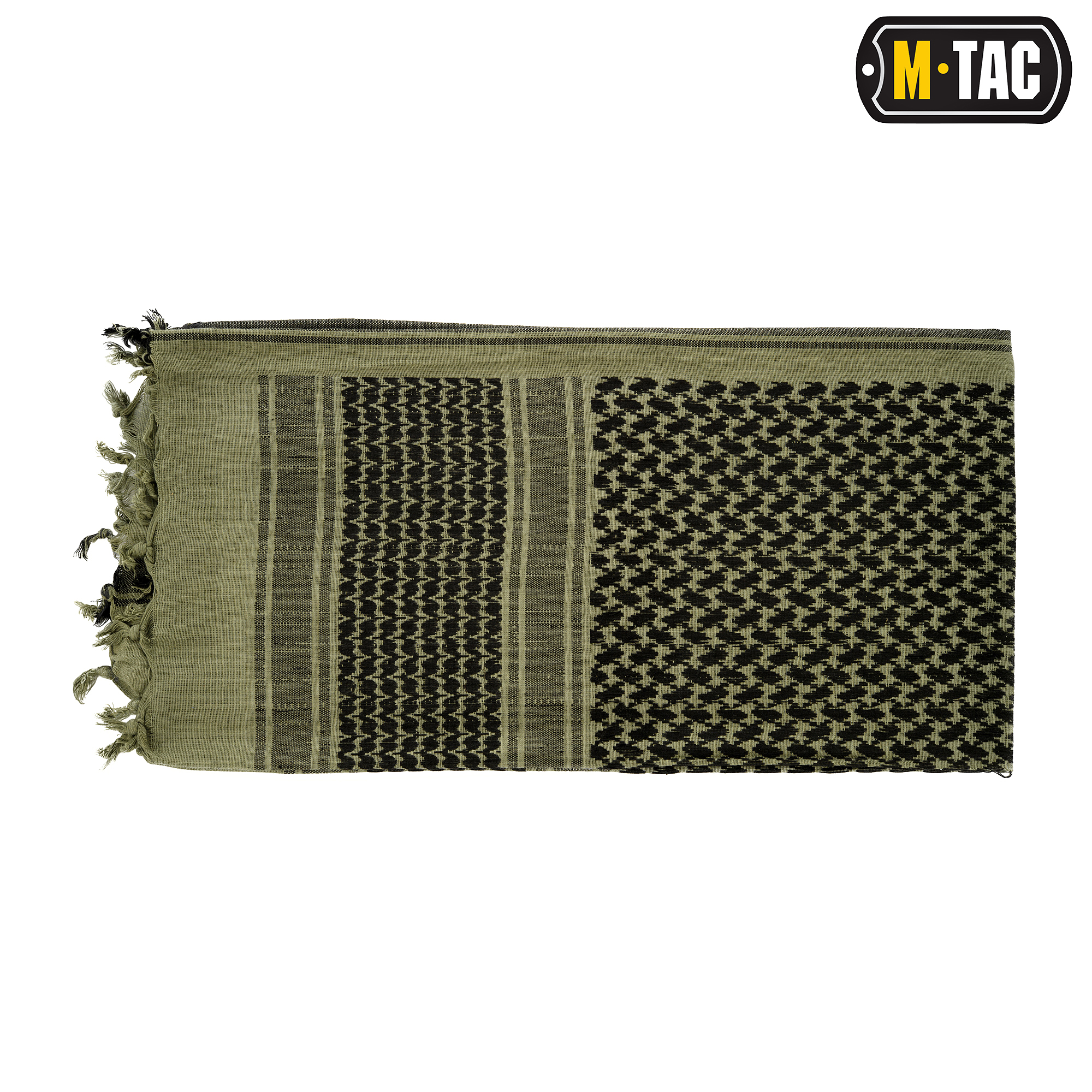 M-Tac шарф шемаг плотный Foliage Green/Black — 4