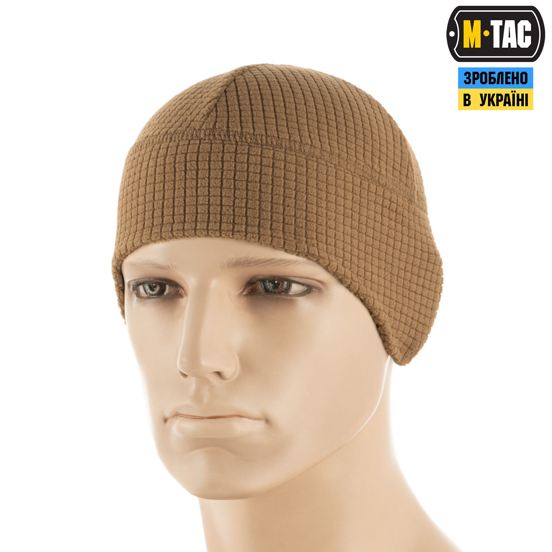 M-Tac шапка-подшлемник Gen.II флис рип-стоп Coyote Brown — 2