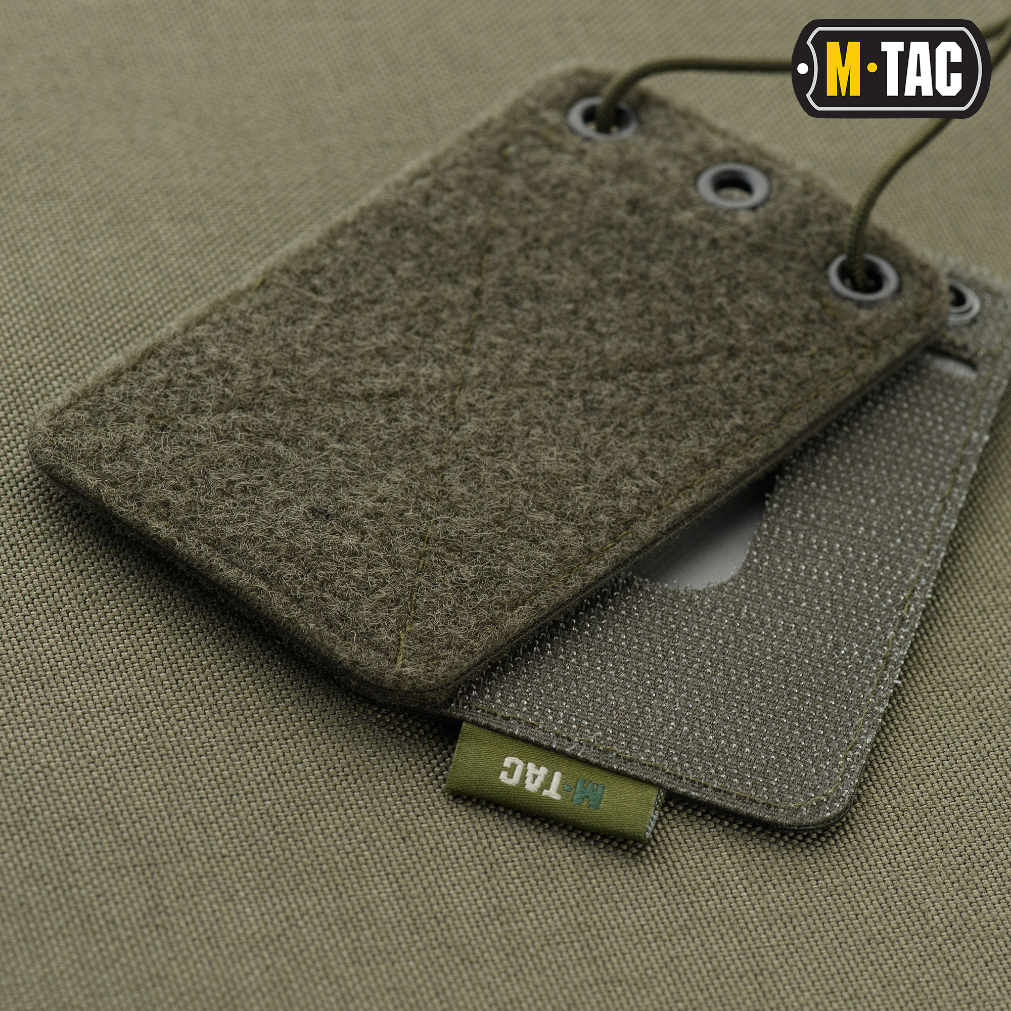 M-Tac бейдж с прозрачной панелью Ranger Green — 8