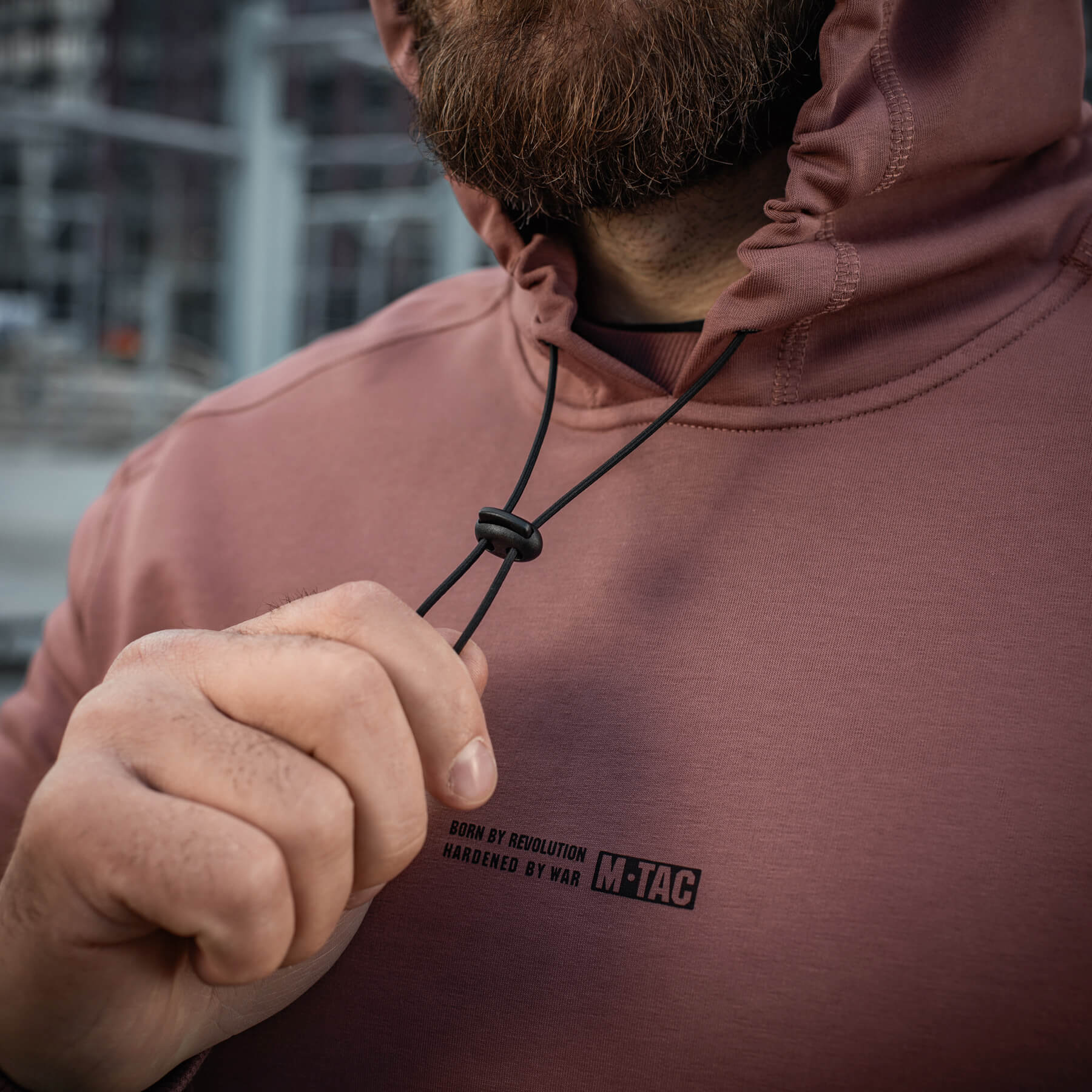 M-Tac кофта Hoodie Born by Revolution Ash Rose — 15