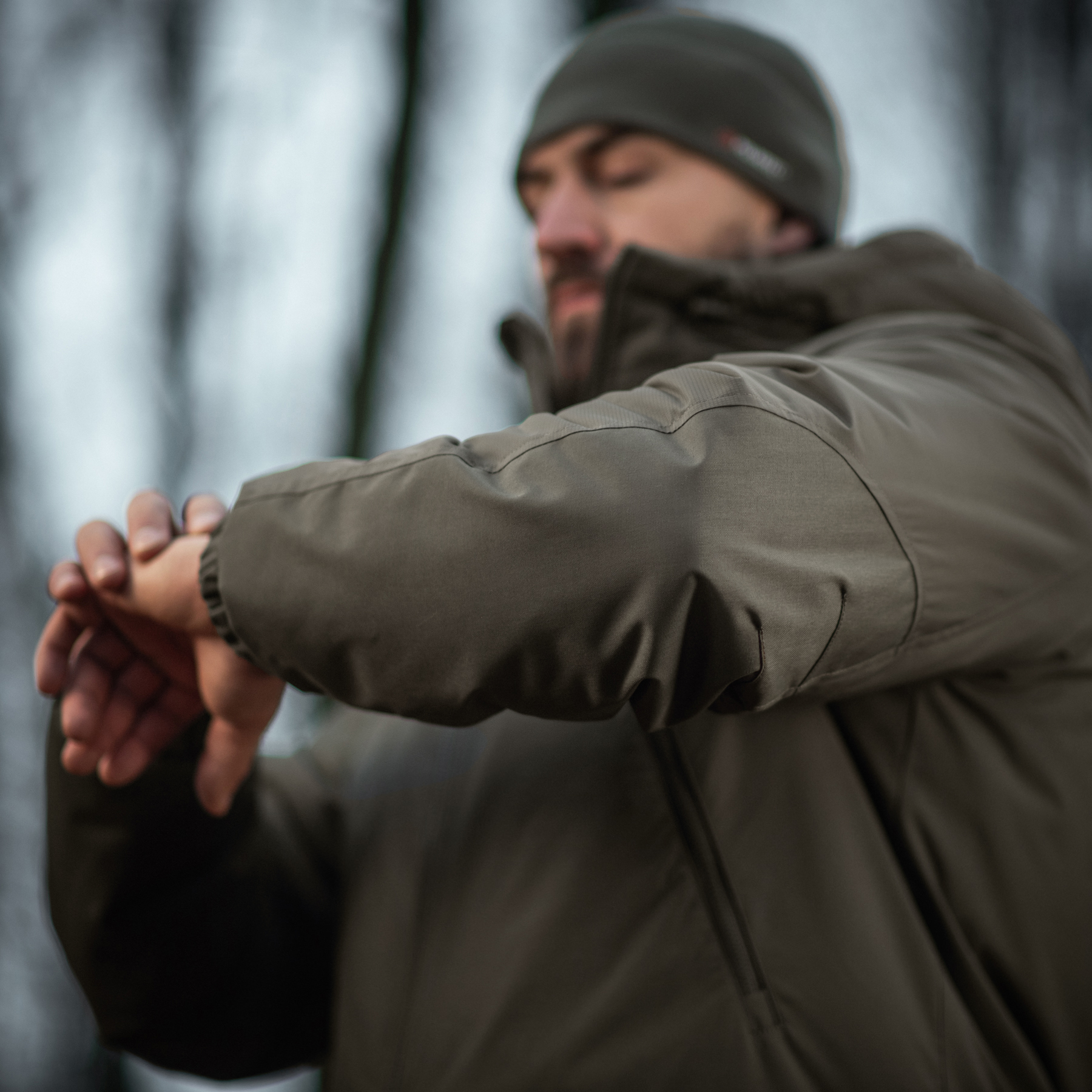M-Tac куртка зимняя Alpha Basic Primaloft Dark Olive — 10