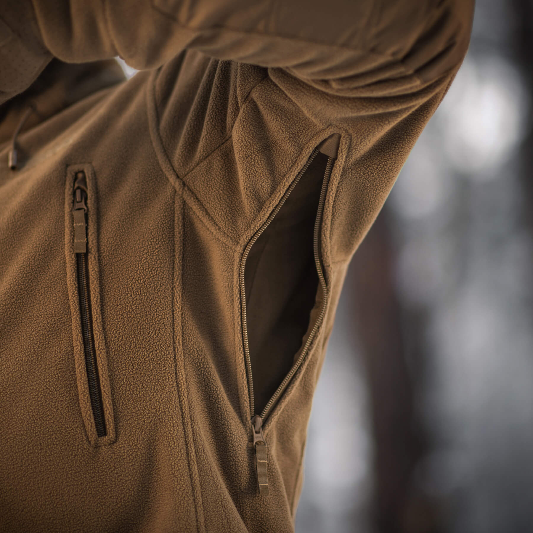 M-Tac куртка флисовая Windblock Division Gen.III Coyote Brown — 36