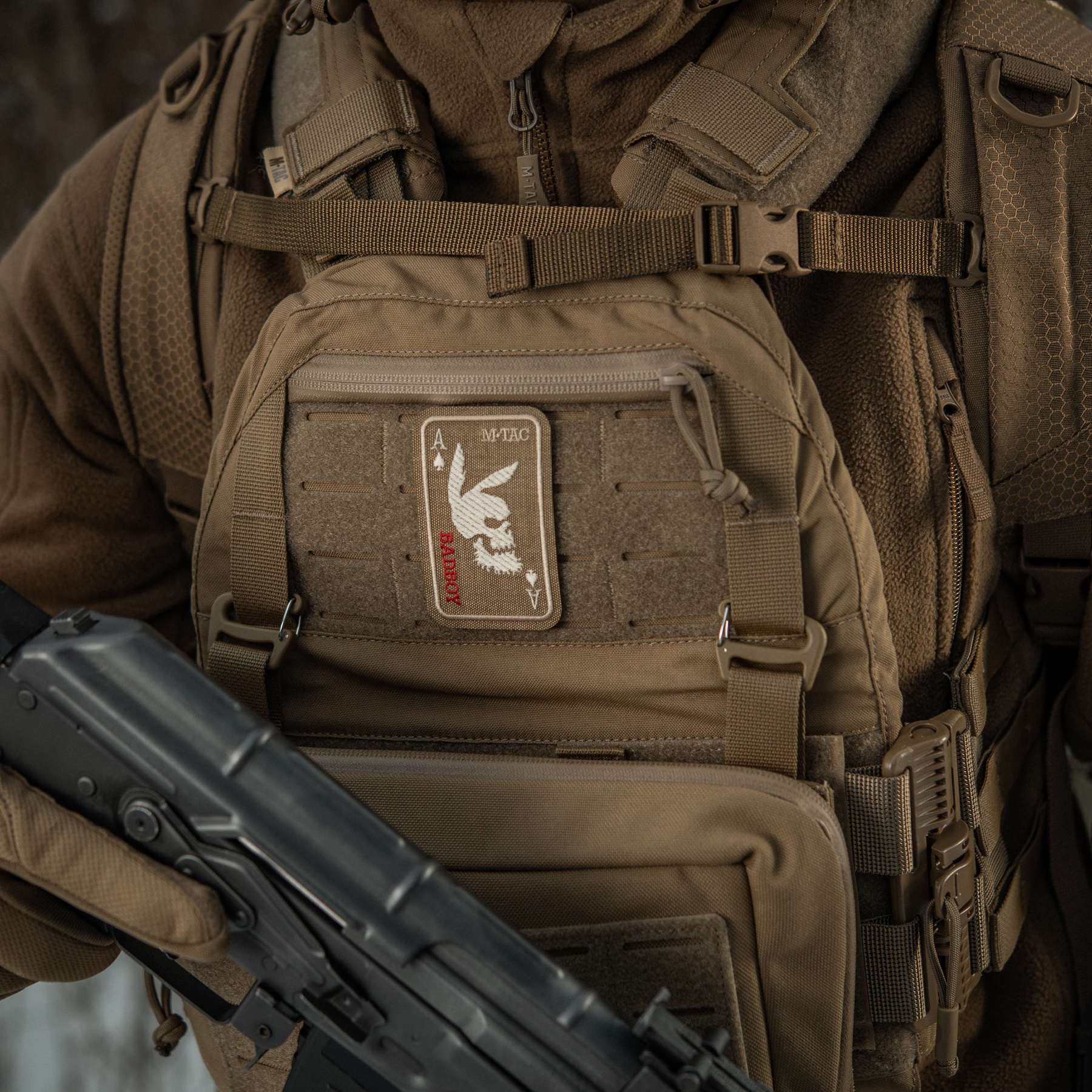 M-Tac нашивка Bad Boy (вишивка) Coyote — 3