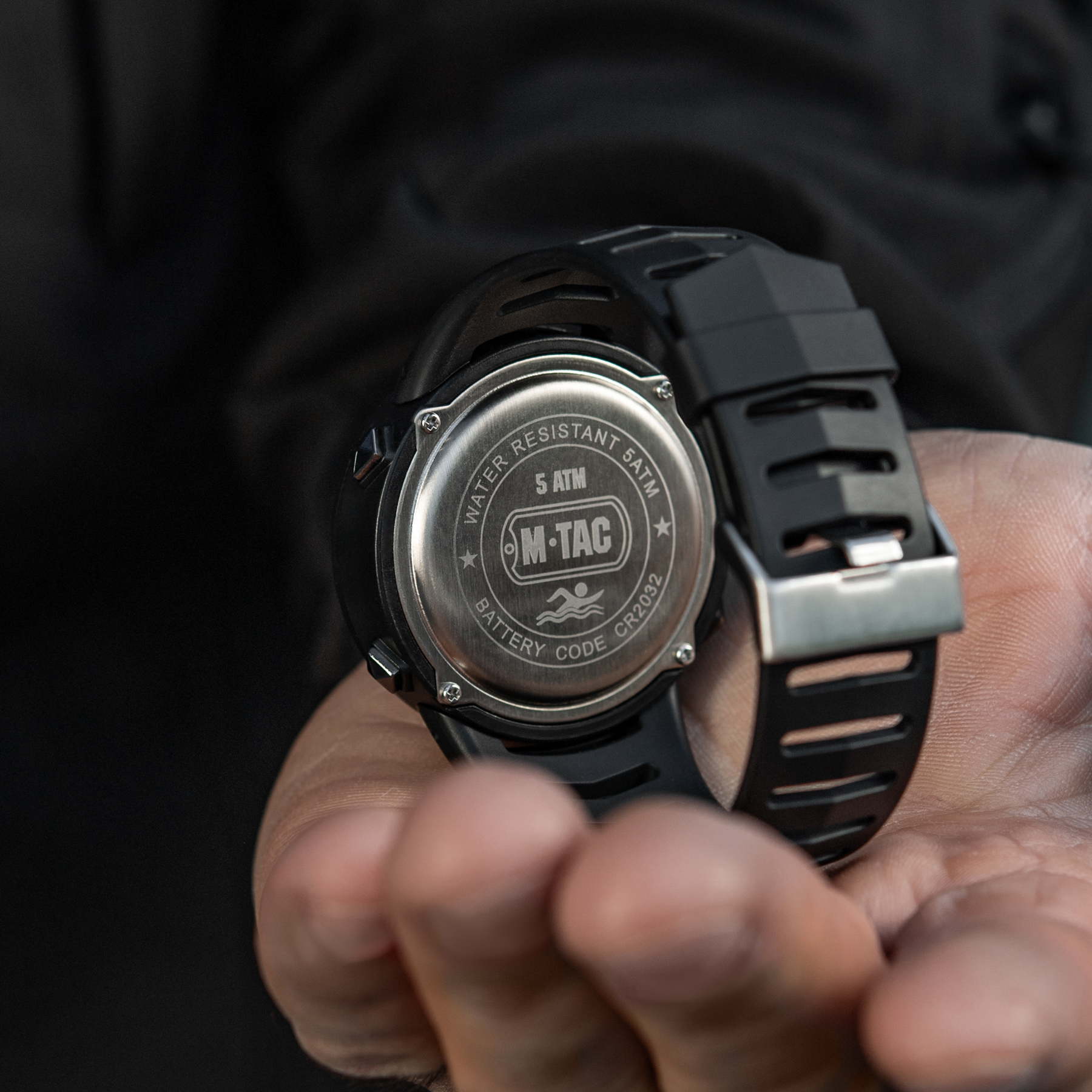 M-Tac часы тактические 2147 Black — 16