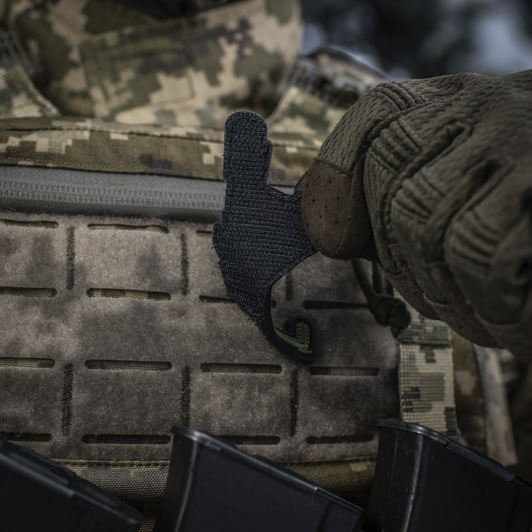 M-Tac нашивка Гаубиця Д-30 PVC Olive — 6