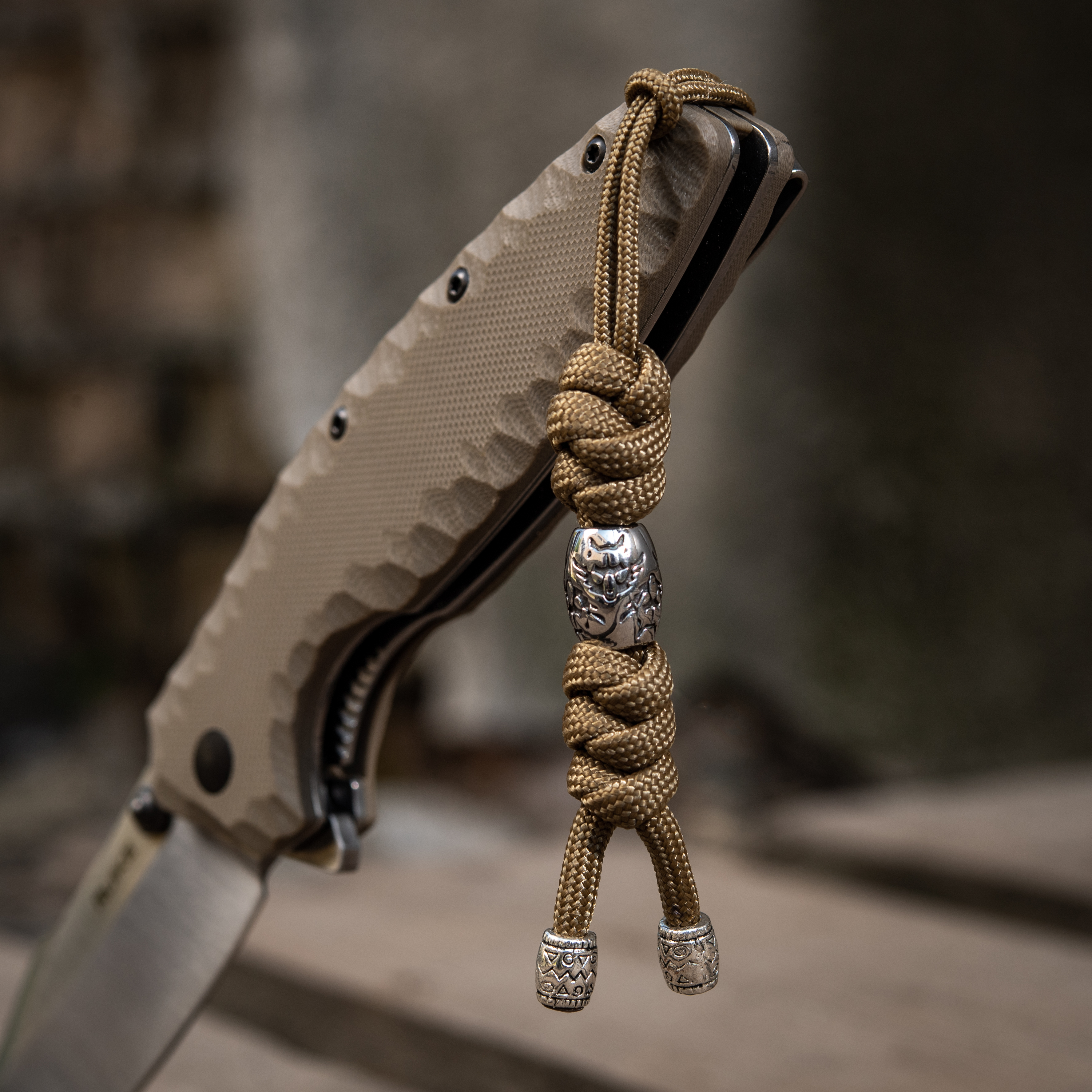 M-Tac темляк Zeus Stainless Steel Coyote — 7
