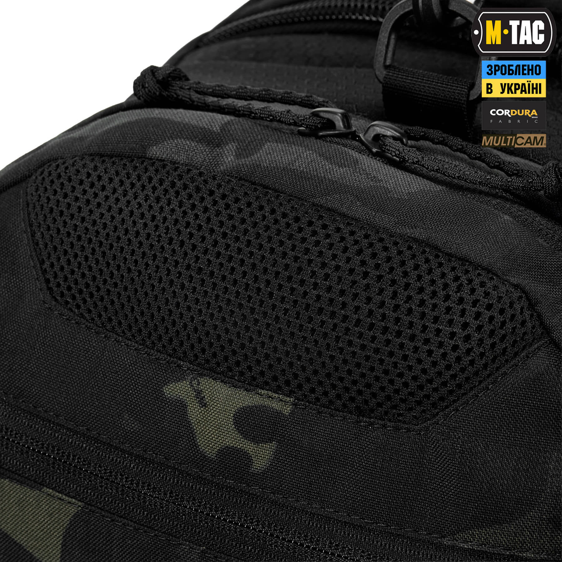 M-Tac сумка-баул Sport 45л Elite Multicam Black — 17