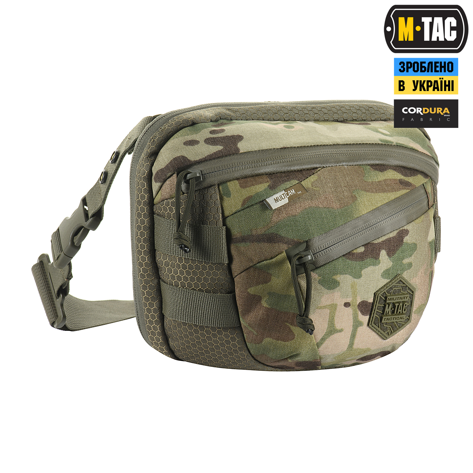 M-Tac сумка Sphaera Hex Hardsling Bag Gen.II Elite Multicam/Ranger Green — 4