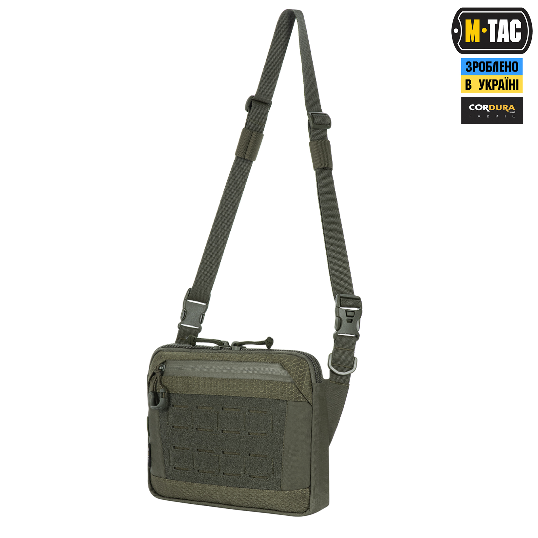 M-Tac сумка Admin Bag Elite с липучкой Ranger Green — 6