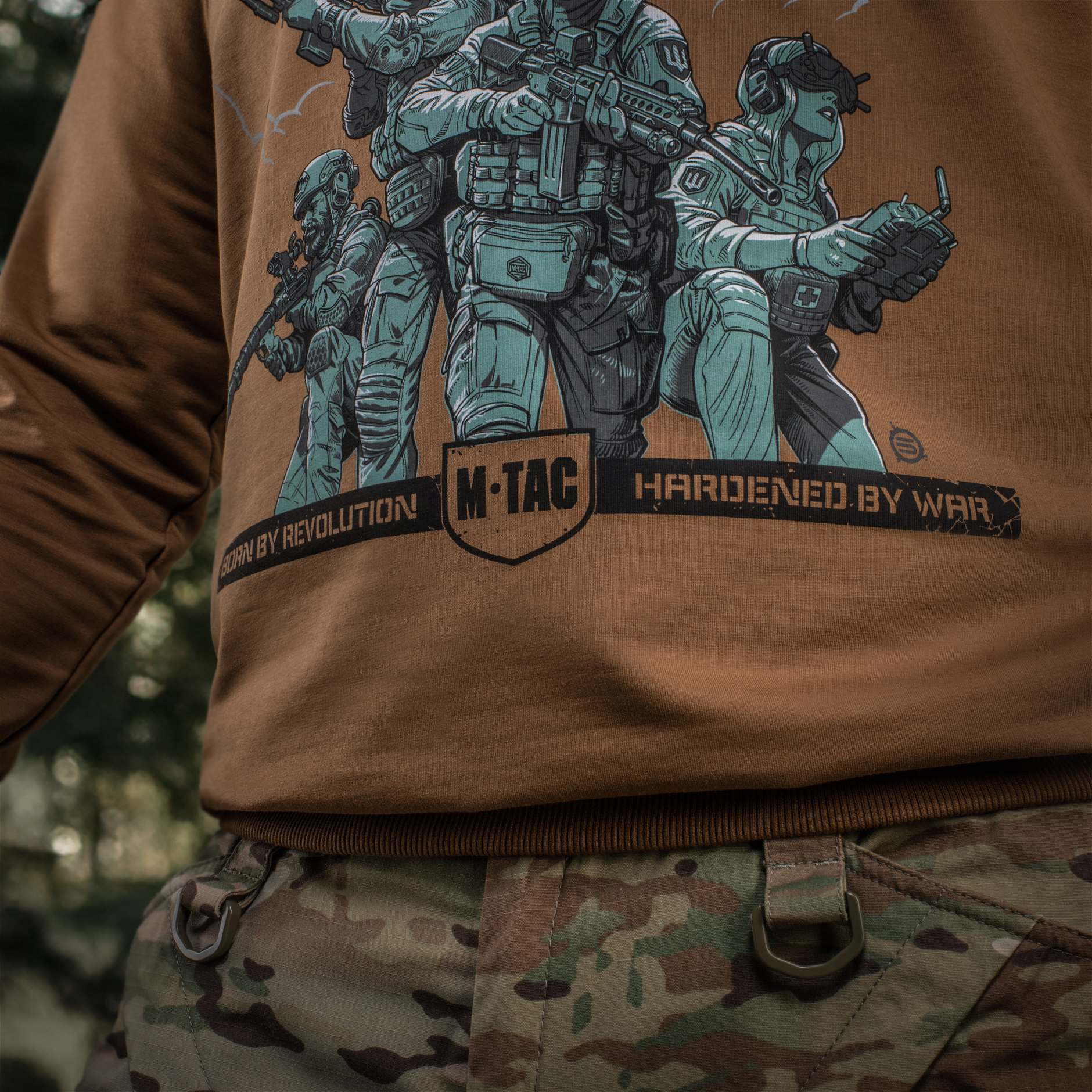 M-Tac кофта Hoodie Freedom Coyote Brown — 21