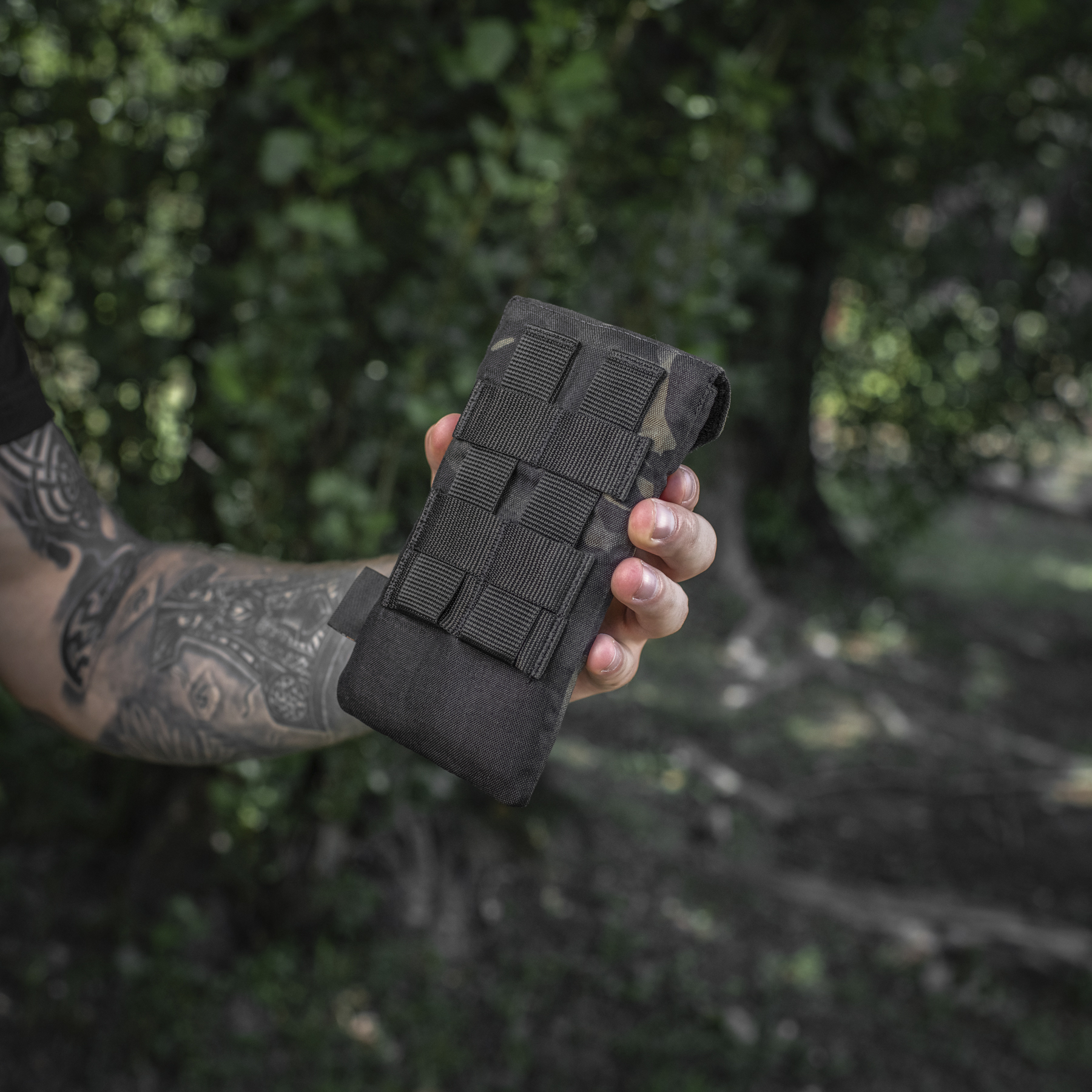 M-Tac подсумок для смартфона Elite Large Hex Multicam Black/Black — 17