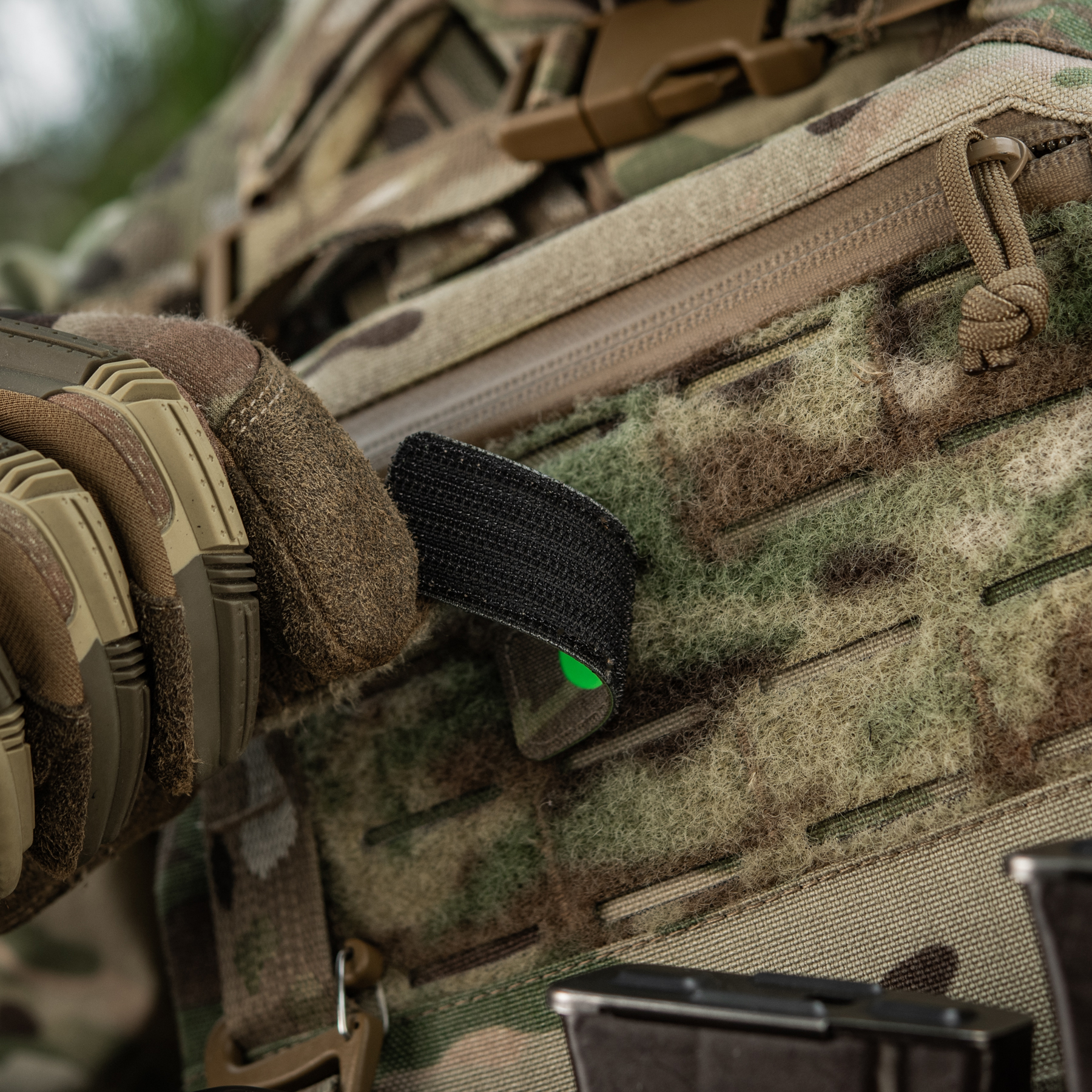 M-Tac нашивка Cat Eyes Laser Cut Multicam/Green/GID — 11