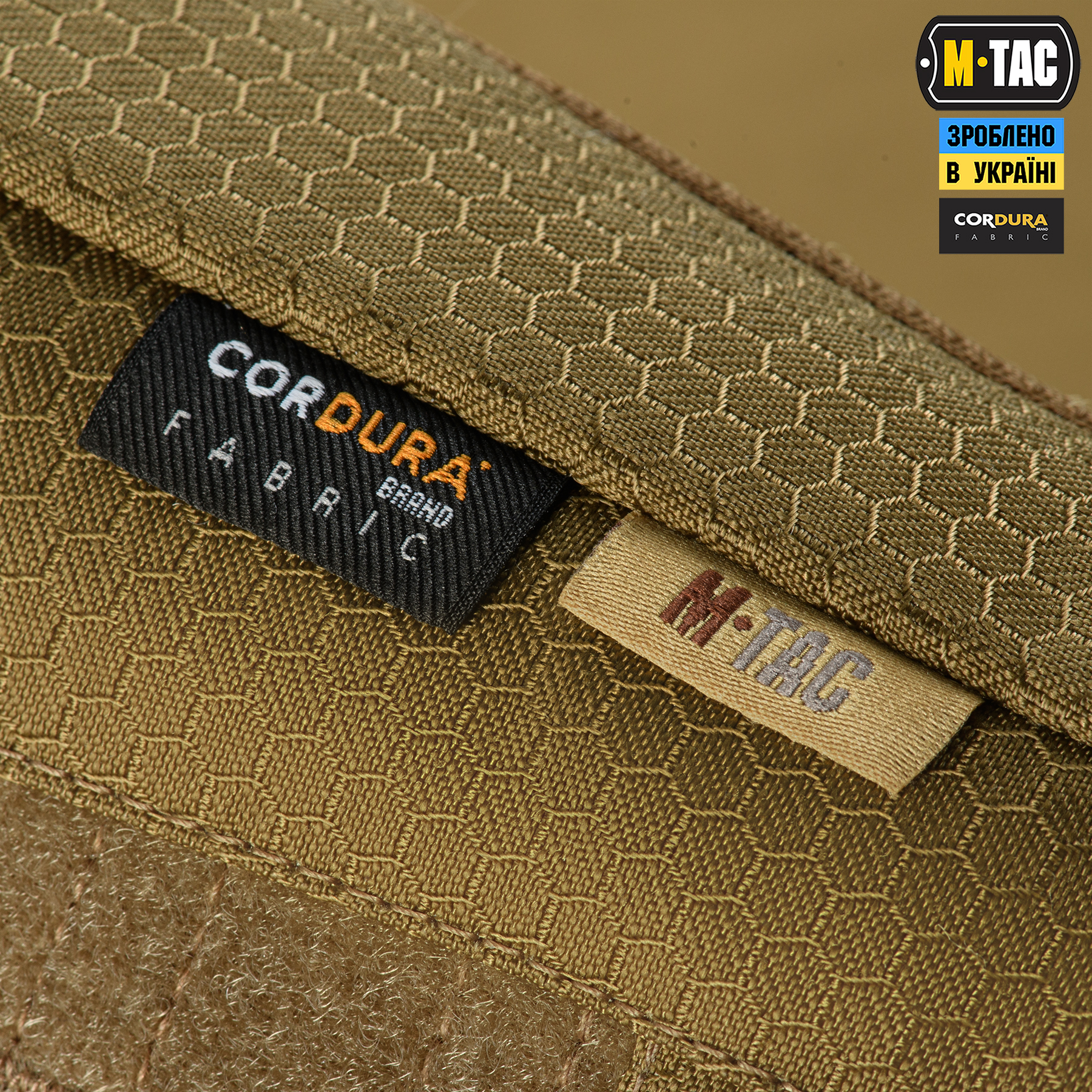 M-Tac сумка Admin Bag Medium Elite с липучкой Hex Coyote — 12