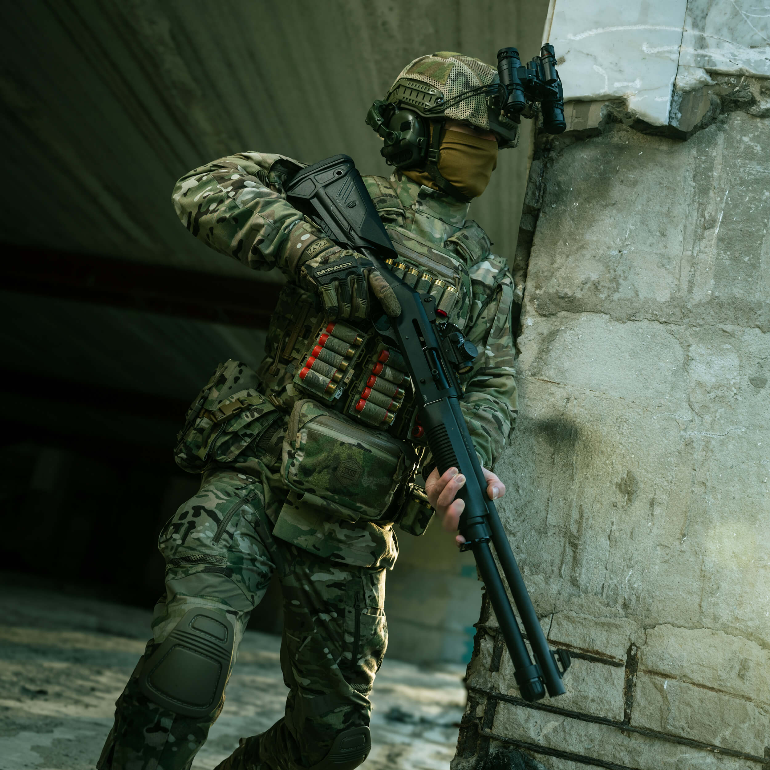 M-Tac патронташ на липучке для патронов 12 калибра Multicam — 11