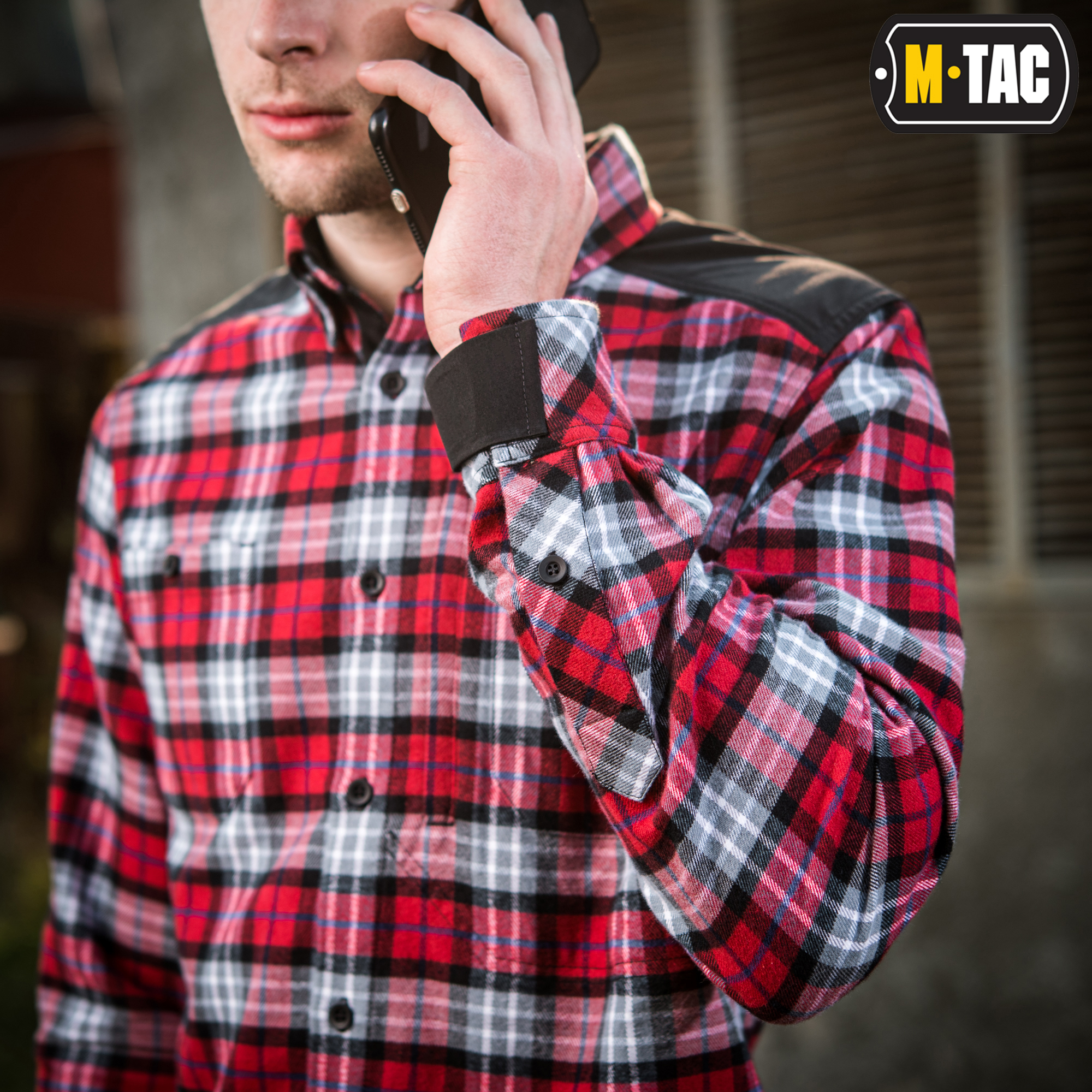 M-Tac рубашка Redneck Cotton Shirt Red — 18