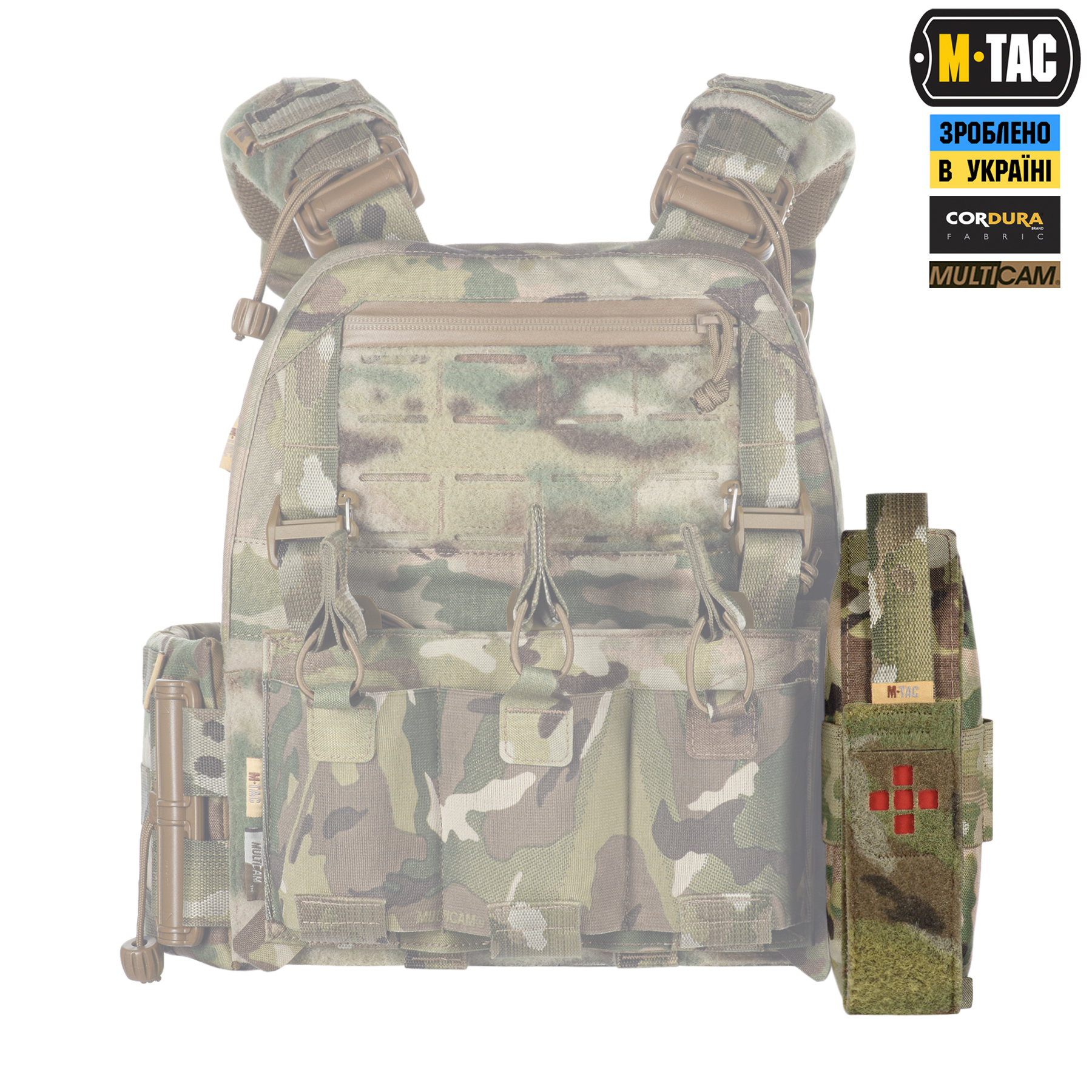 M-Tac подсумок для турникета закрытый FLAP Multicam — 13